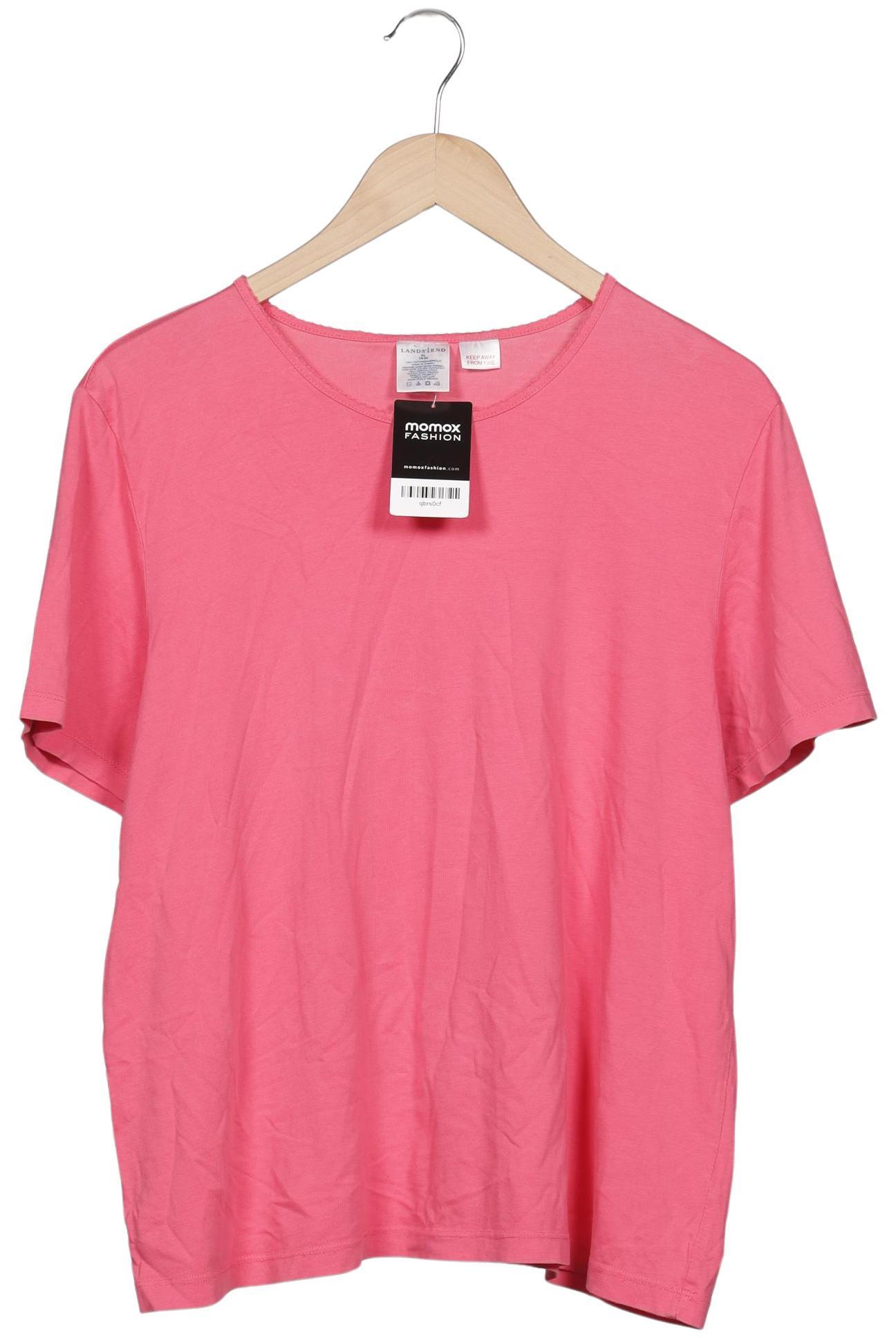 

Lands End Damen T-Shirt, pink, Gr. 44