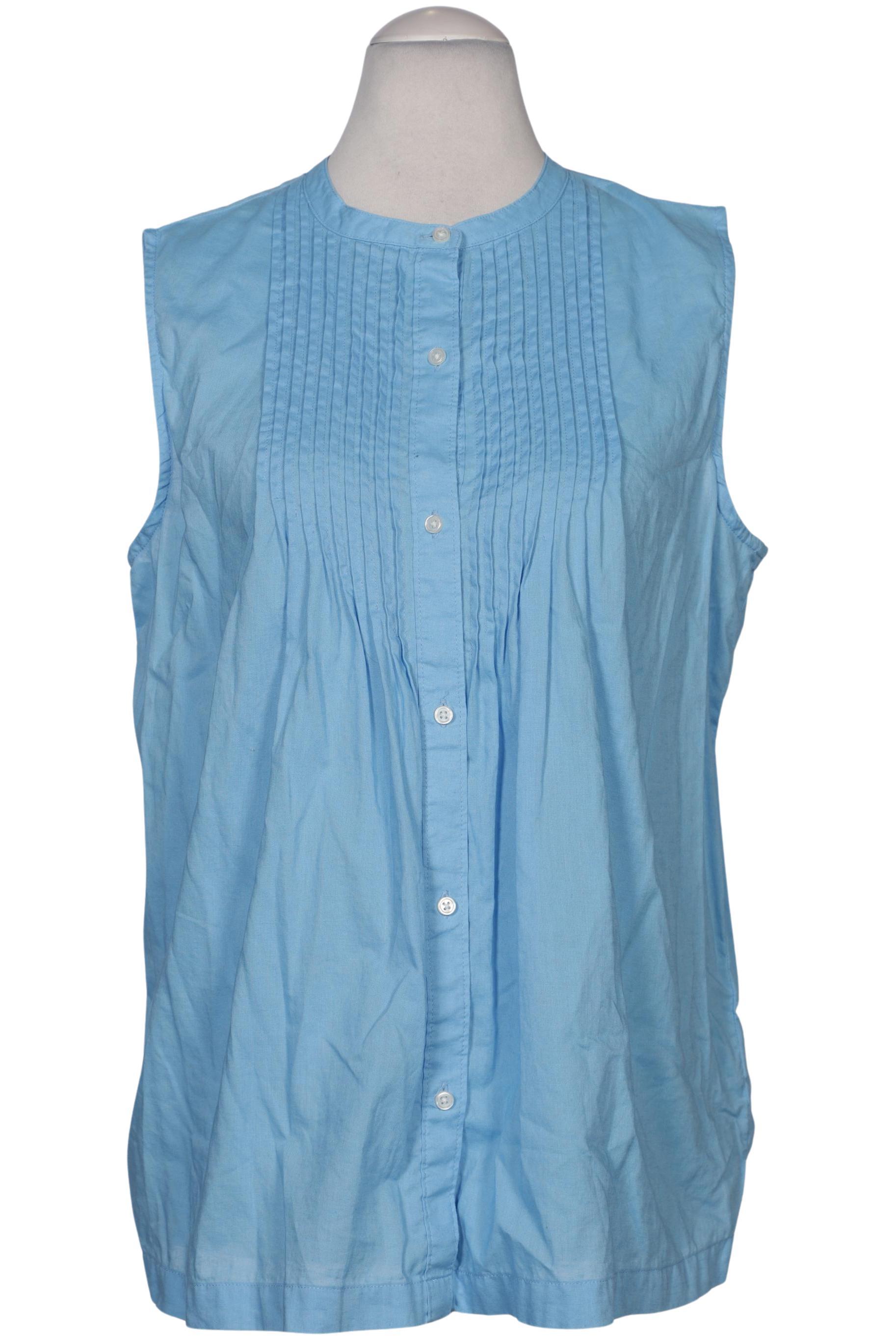 

Lands End Damen Bluse, blau, Gr. 38