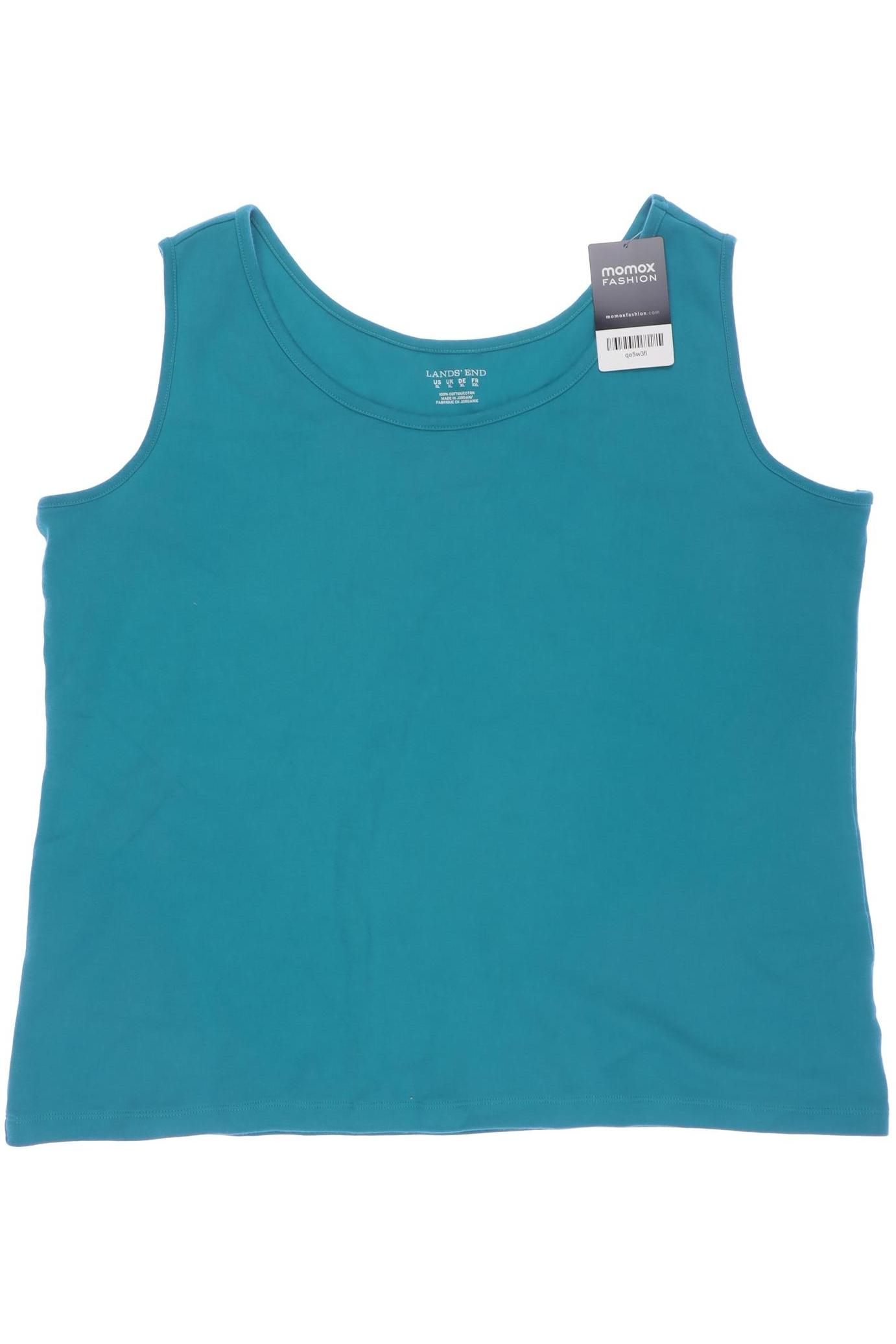 

Lands End Damen Top, türkis, Gr. 44