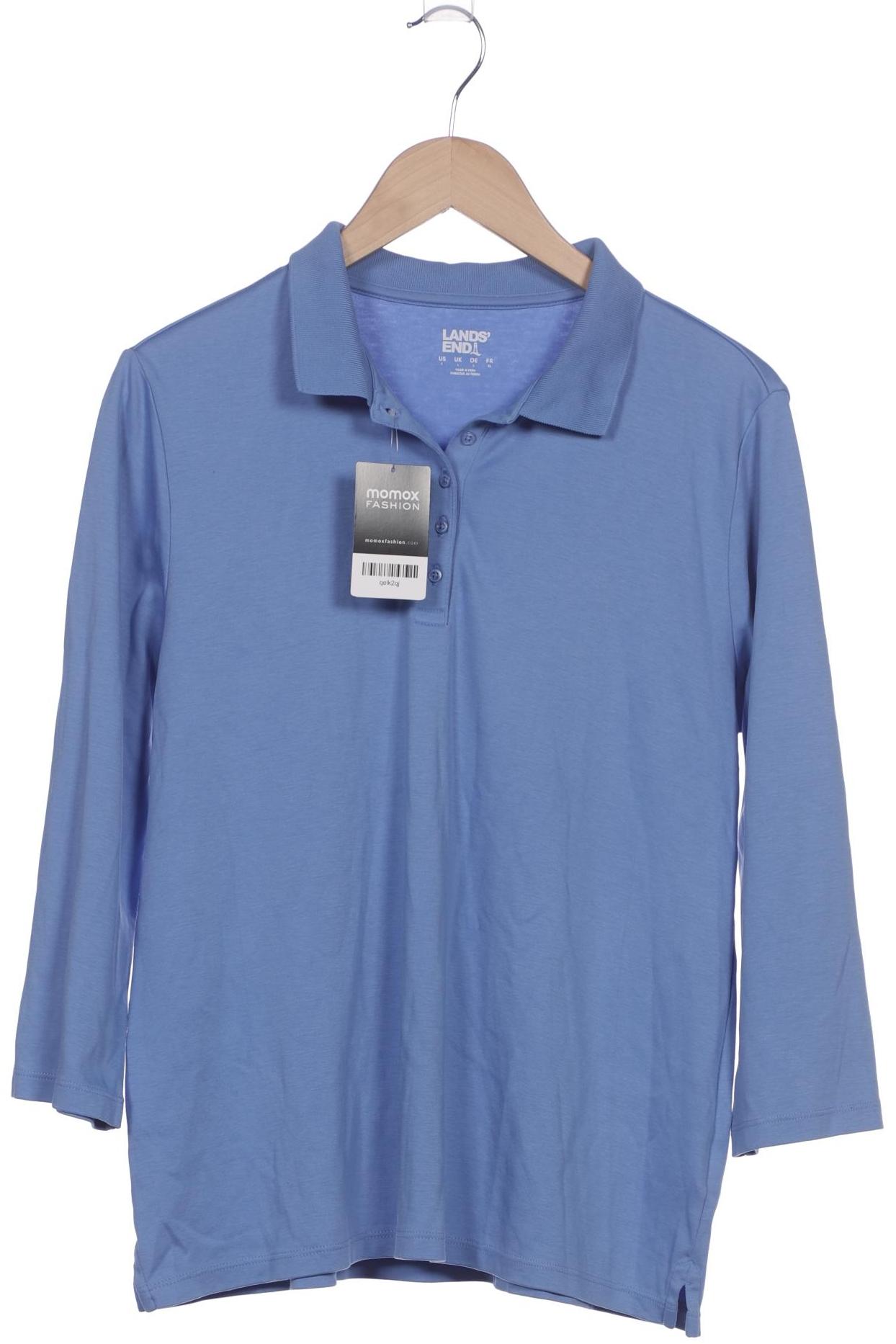 

Lands End Damen Poloshirt, blau, Gr. 42