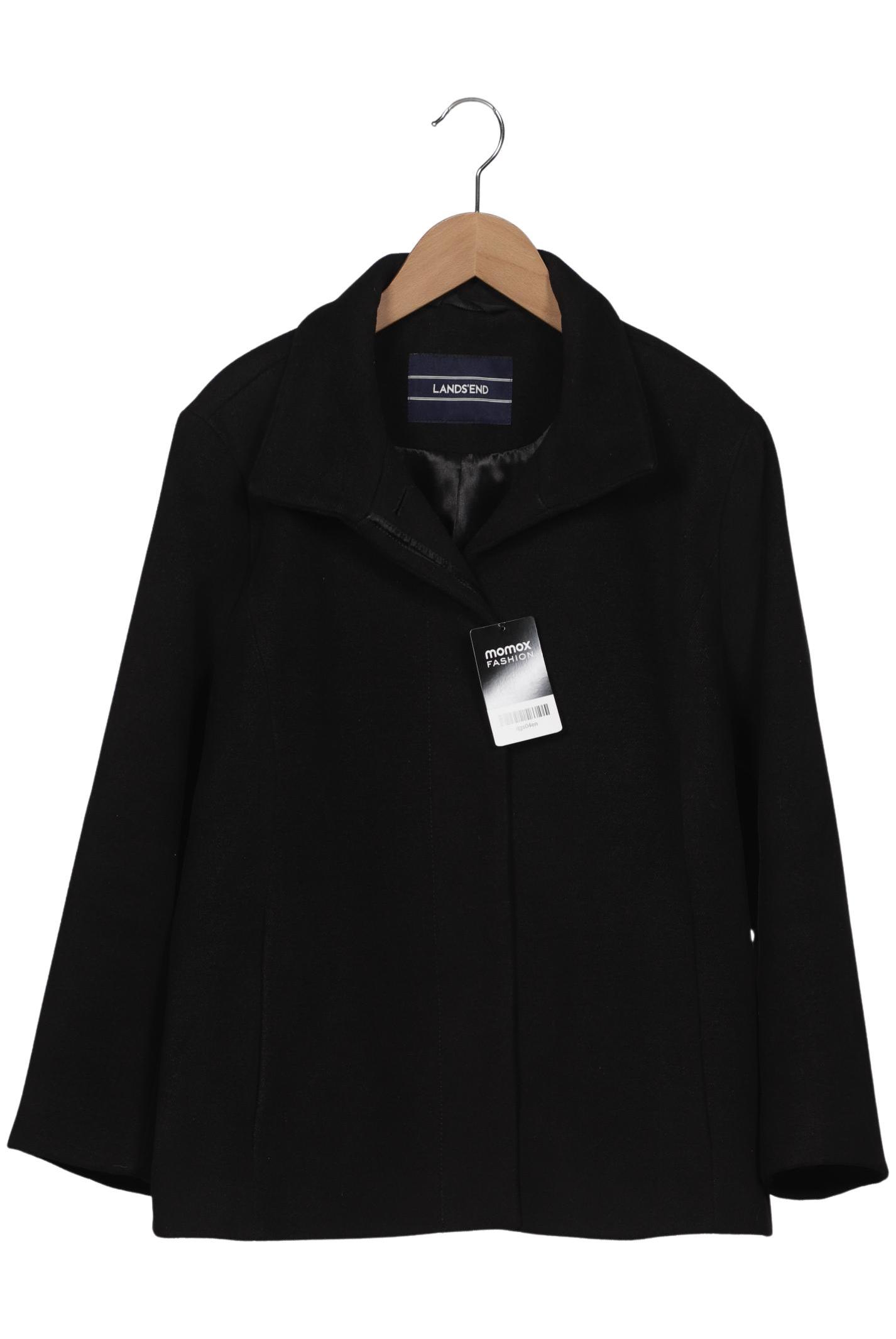 

Lands End Damen Jacke, schwarz, Gr. 46