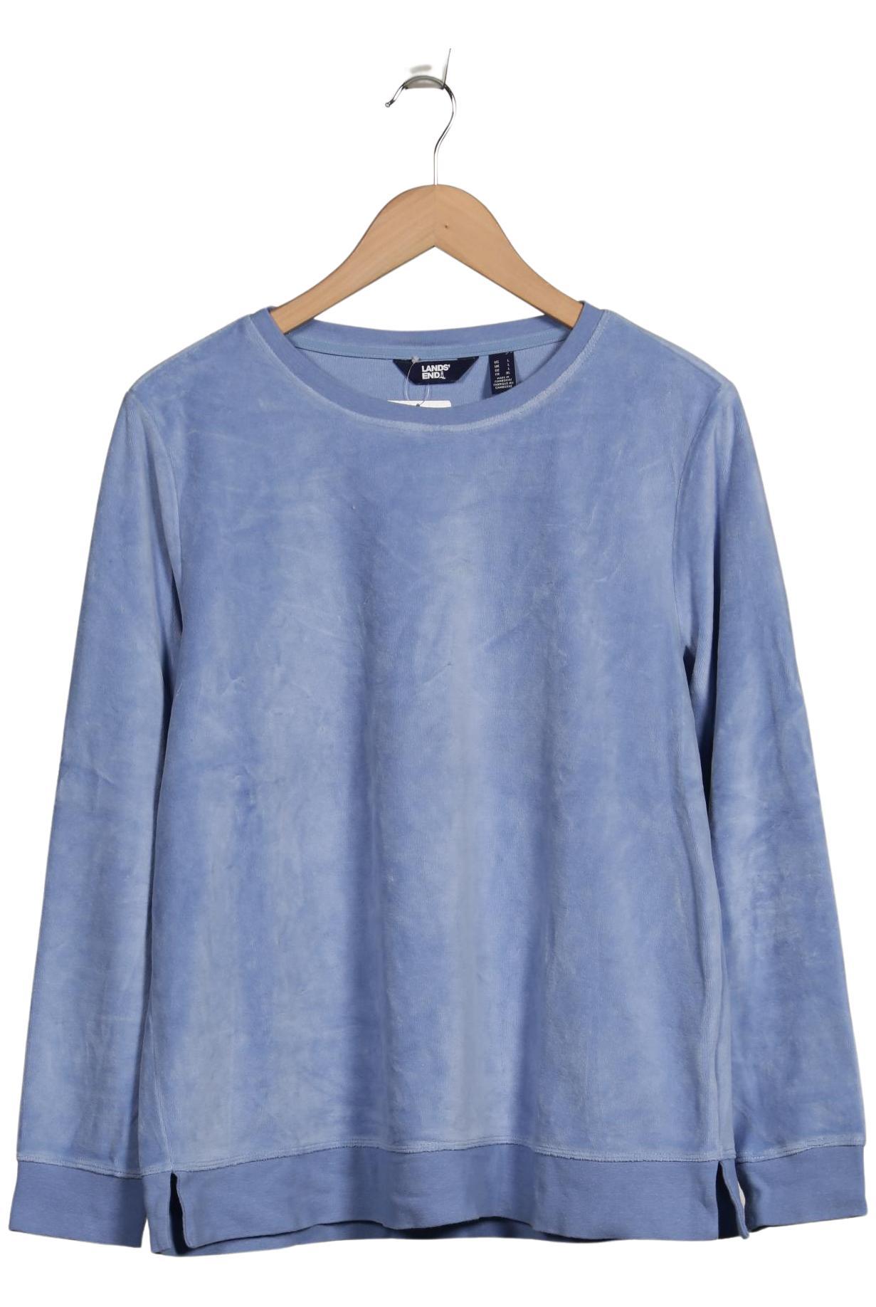 

Lands End Damen Sweatshirt, hellblau, Gr. 42