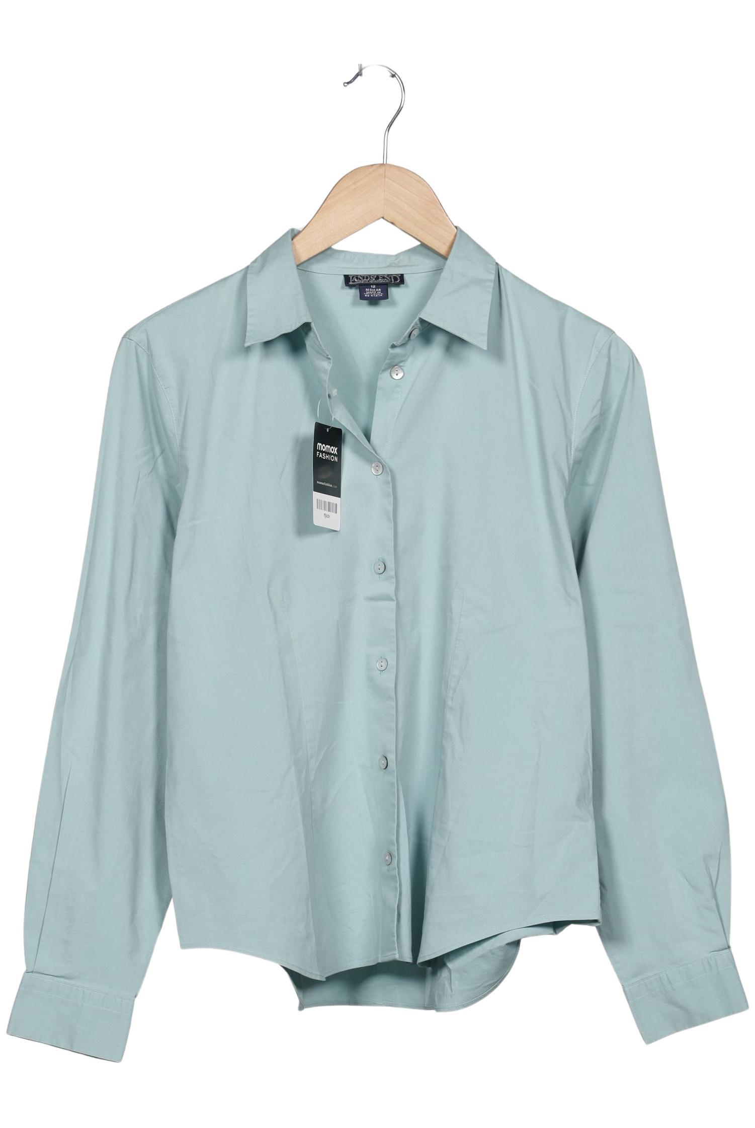 

Lands End Damen Bluse, hellgrün, Gr. 12