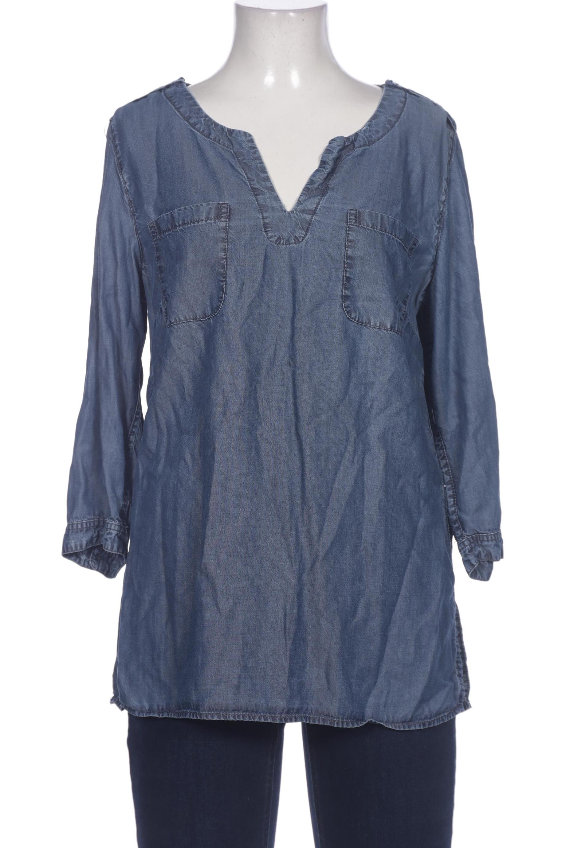 

Lands End Damen Bluse, blau, Gr. 40