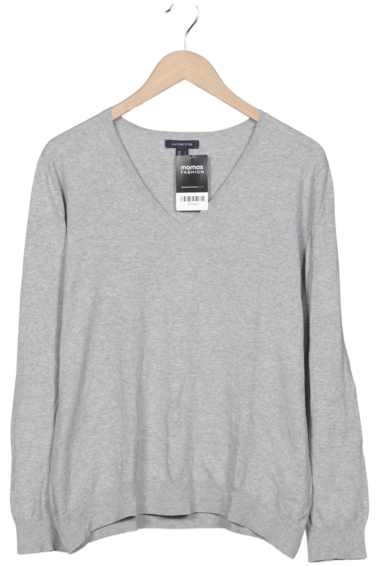

Lands End Damen Pullover, grau, Gr. 42