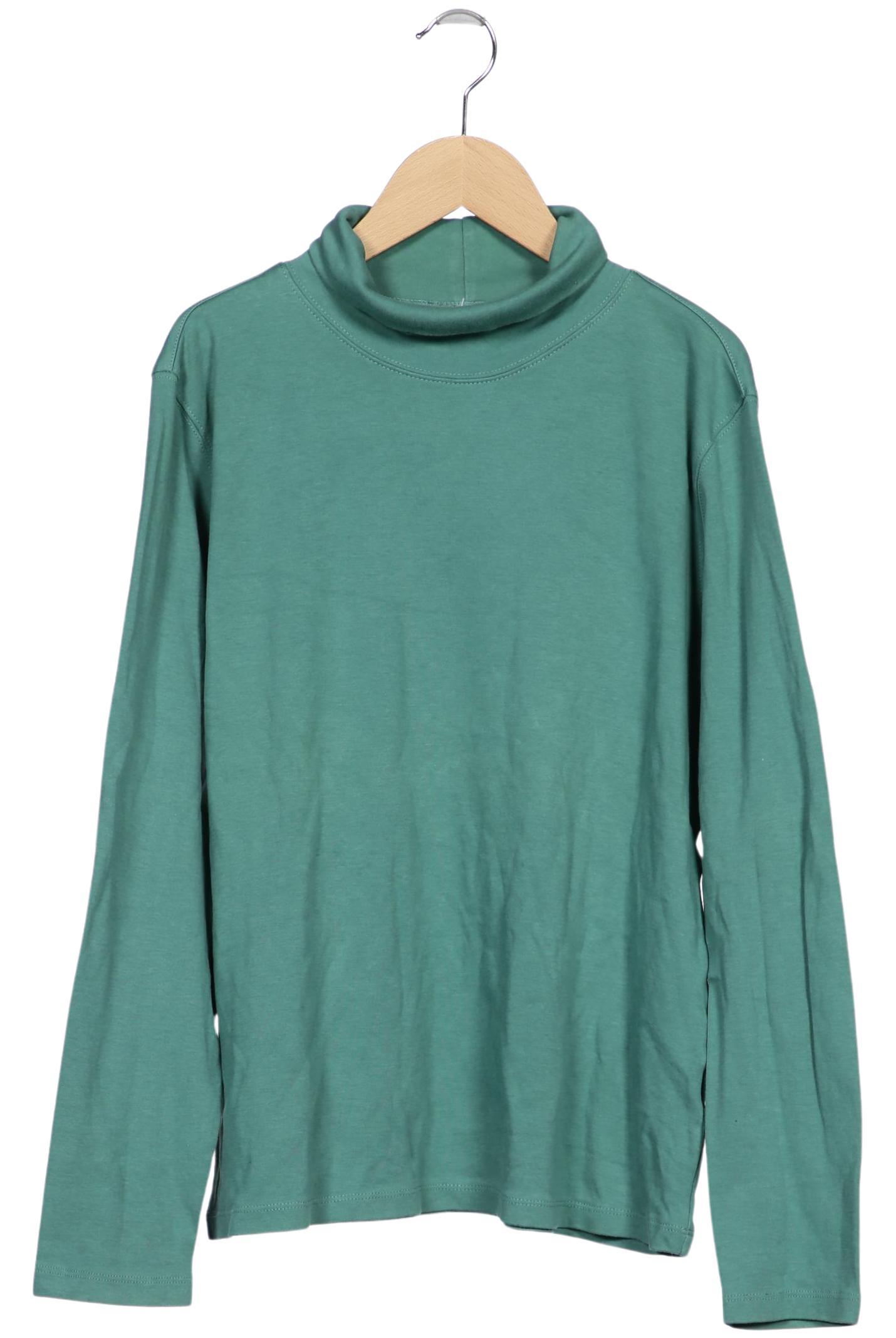 

Lands End Damen Langarmshirt, grün, Gr. 38