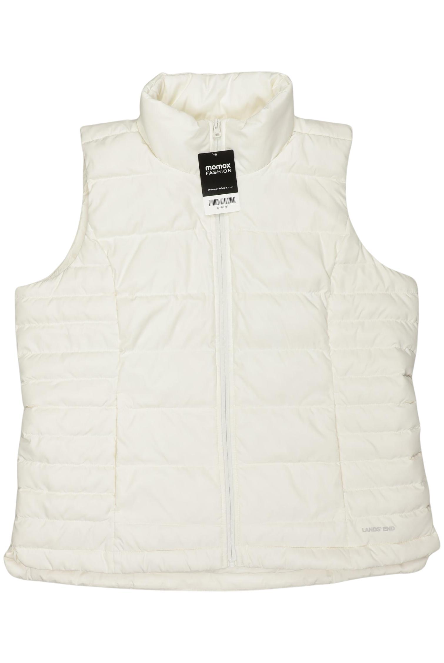 

Lands End Damen Weste, cremeweiß, Gr. 42