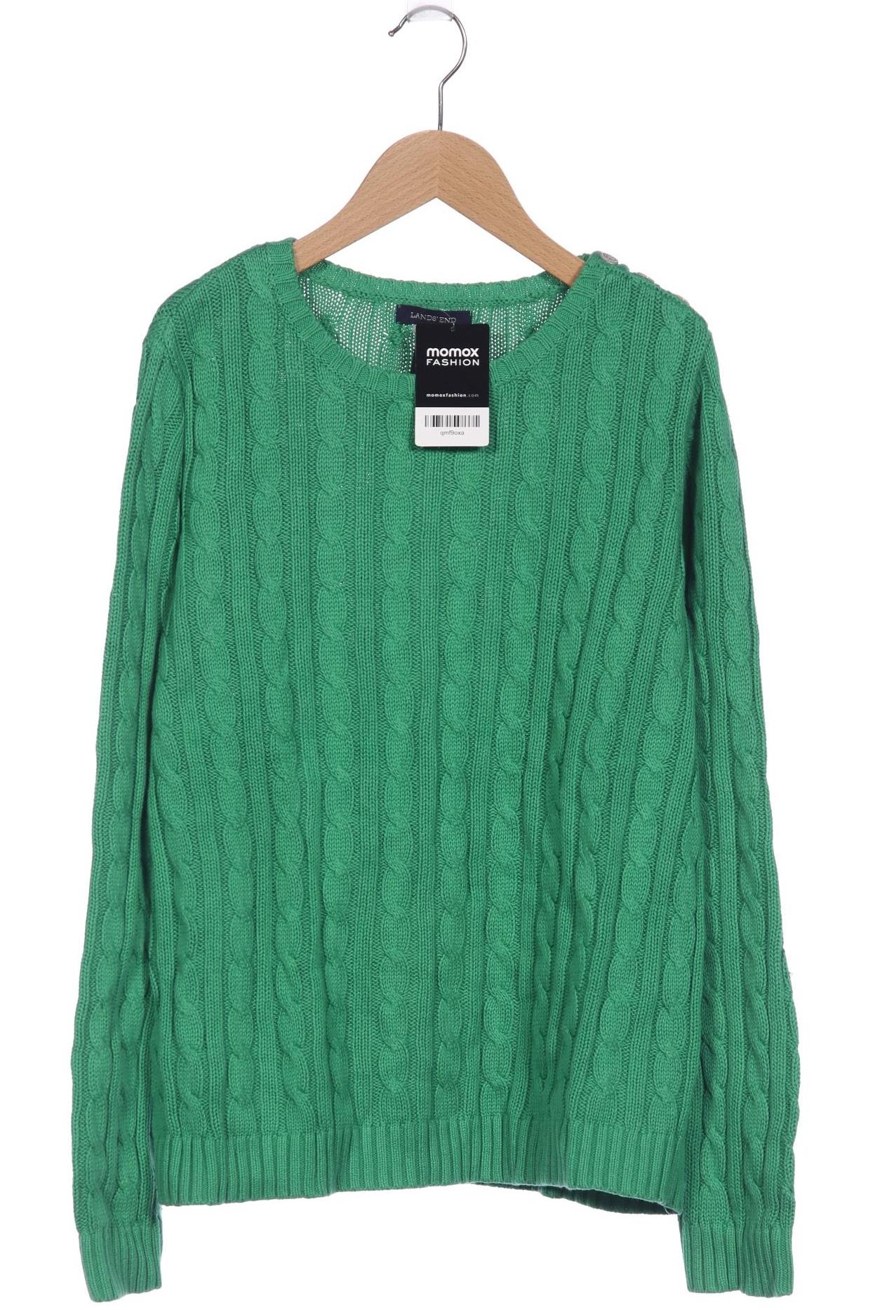

Lands End Damen Pullover, grün, Gr. 38