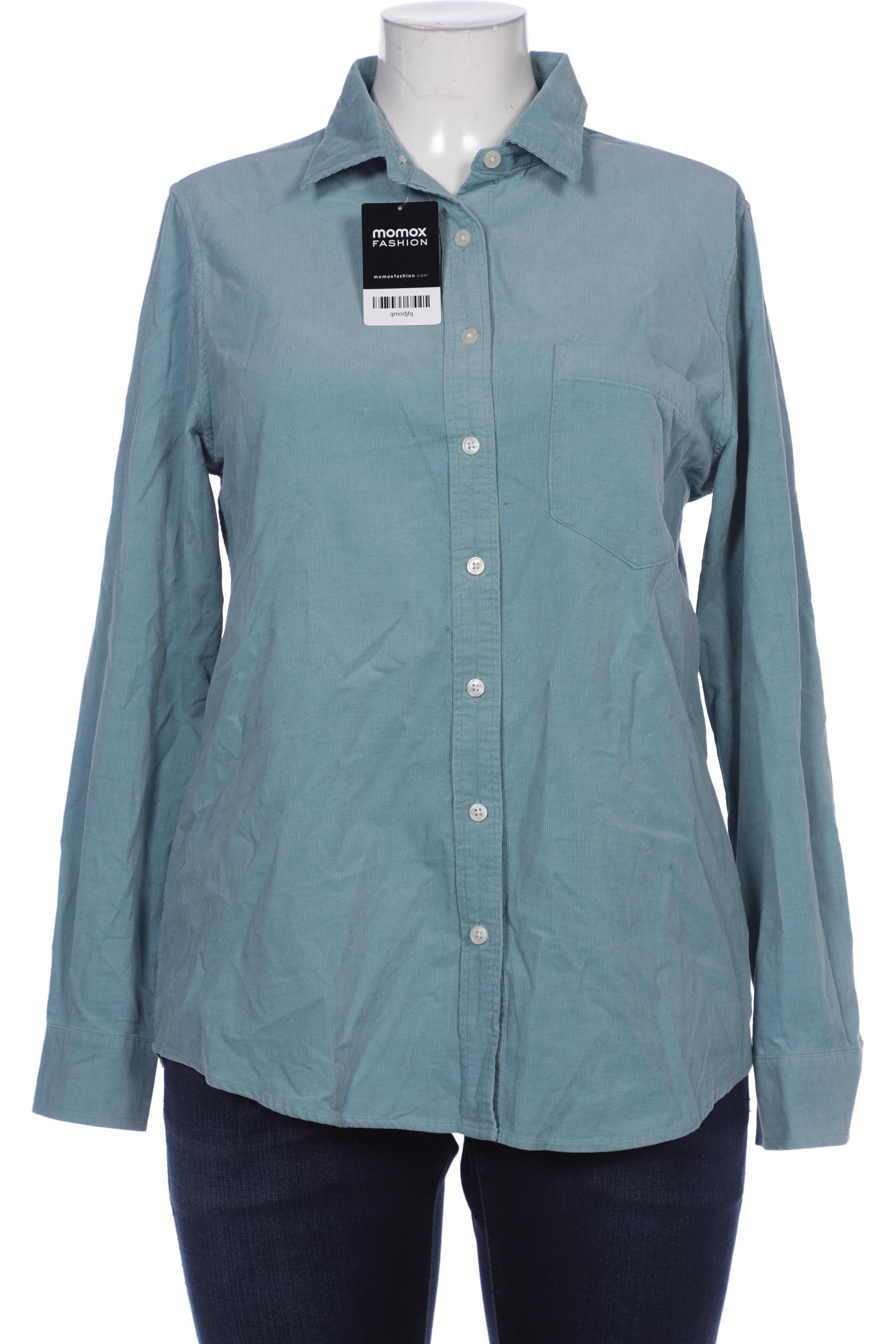 

Lands End Damen Bluse, türkis, Gr. 42