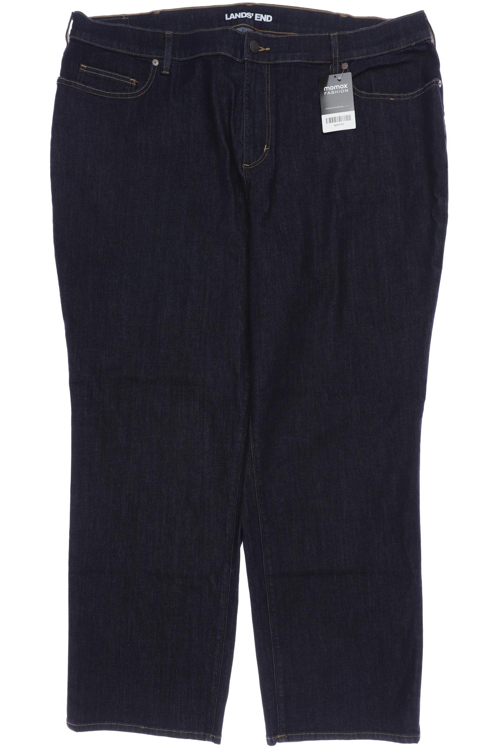 

Lands End Damen Jeans, marineblau, Gr. 56