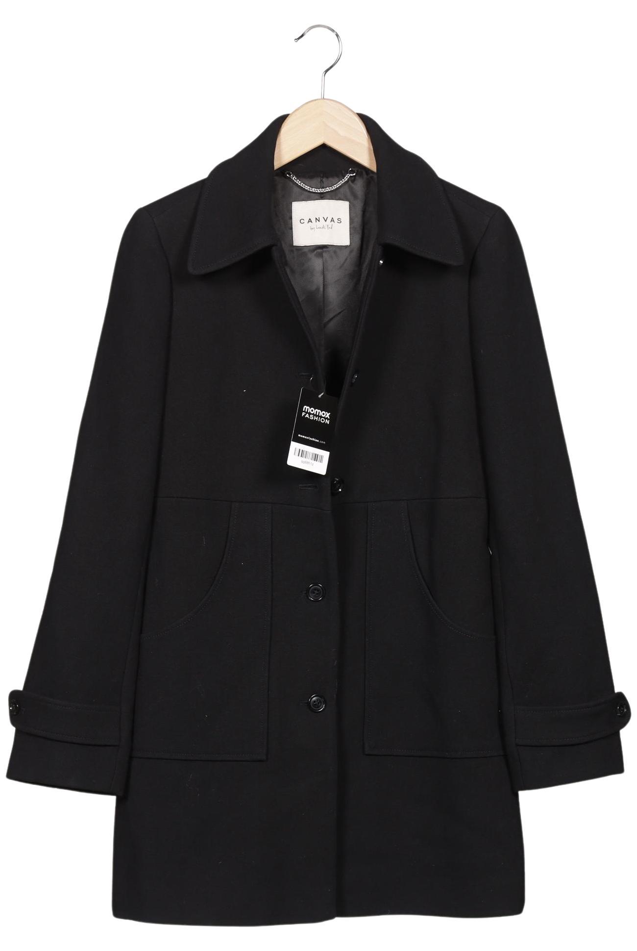 

Lands End Damen Mantel, schwarz, Gr. 32