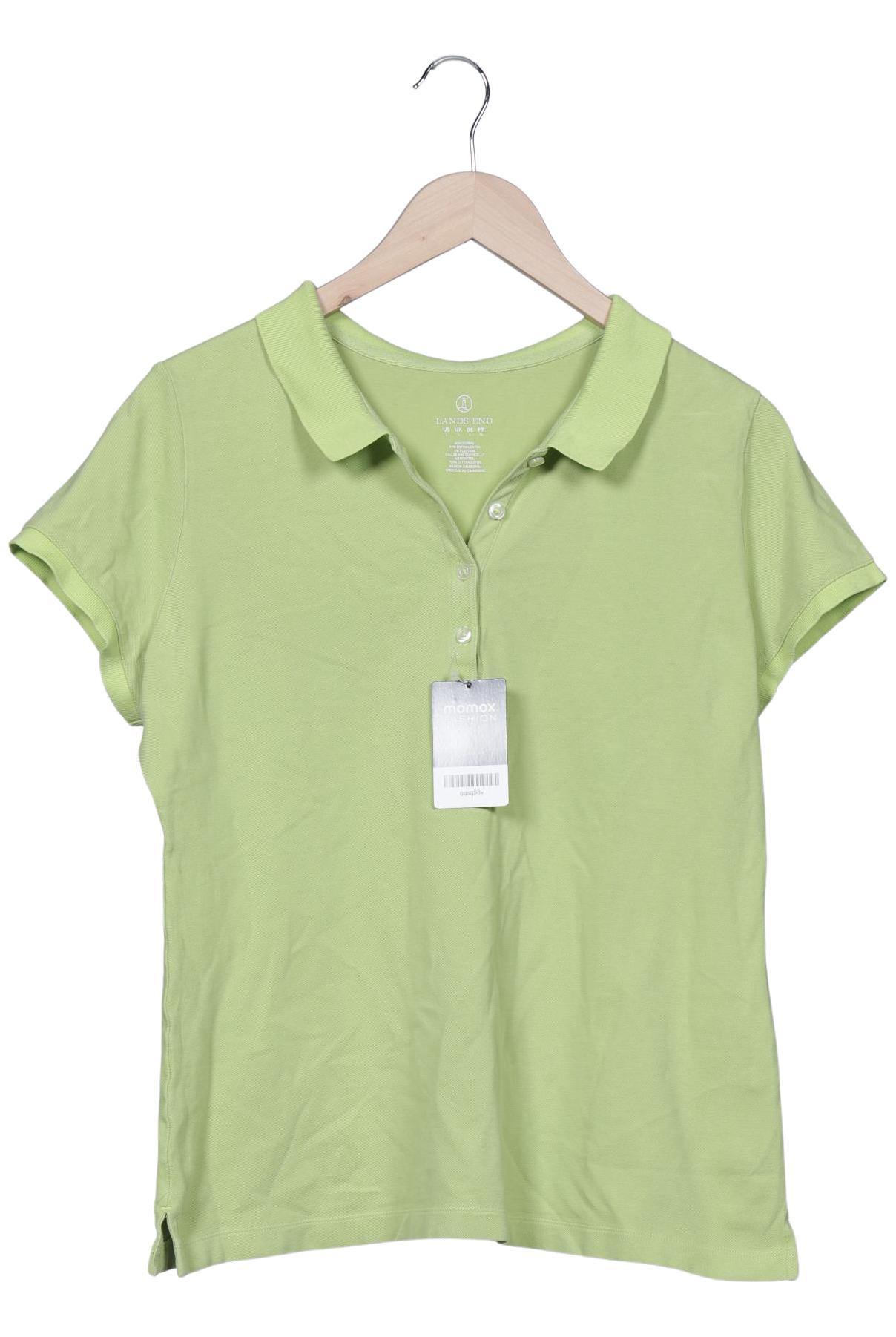 

Lands End Damen Poloshirt, hellgrün, Gr. 42