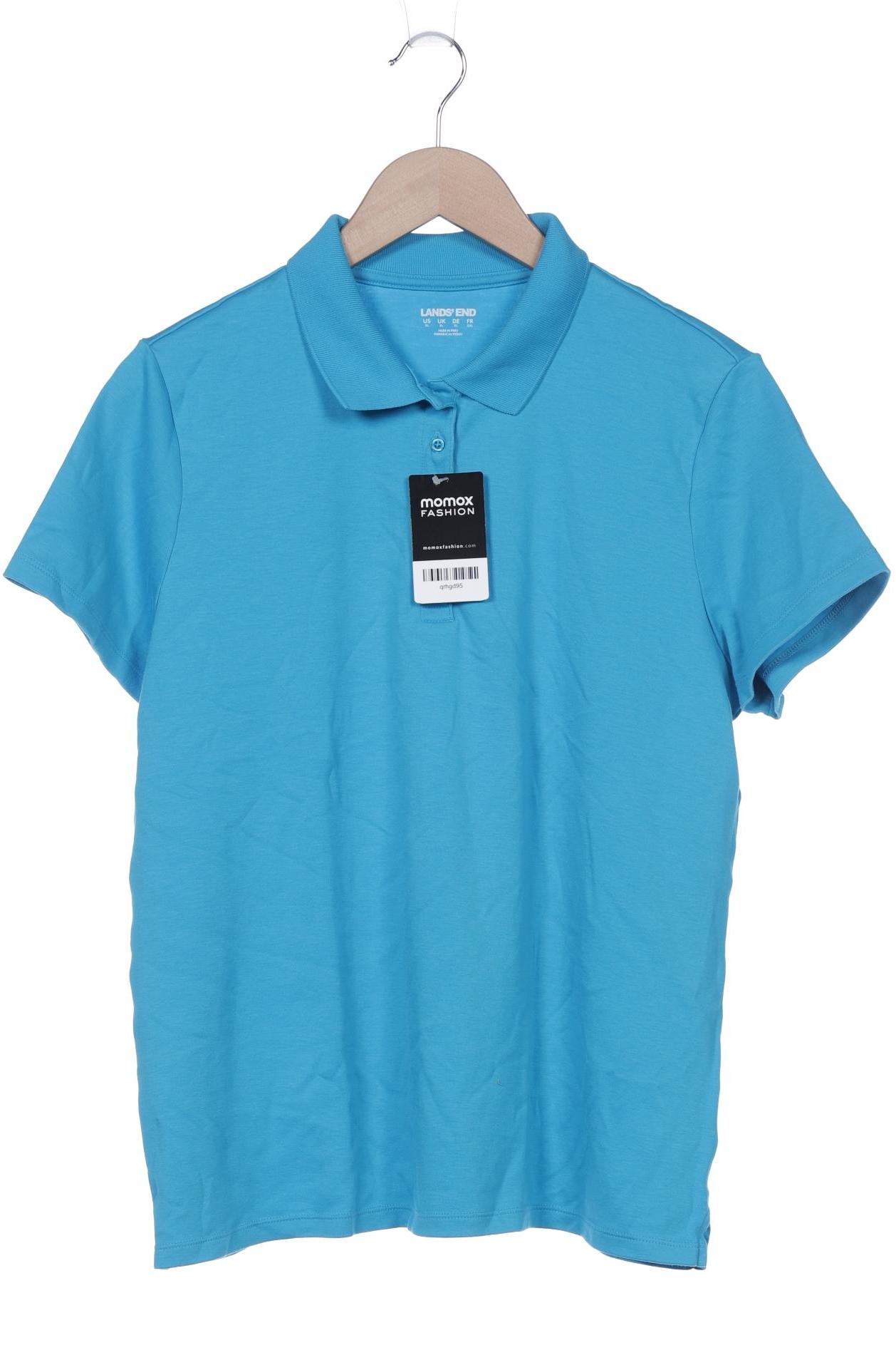 

Lands End Damen Poloshirt, blau, Gr. 44