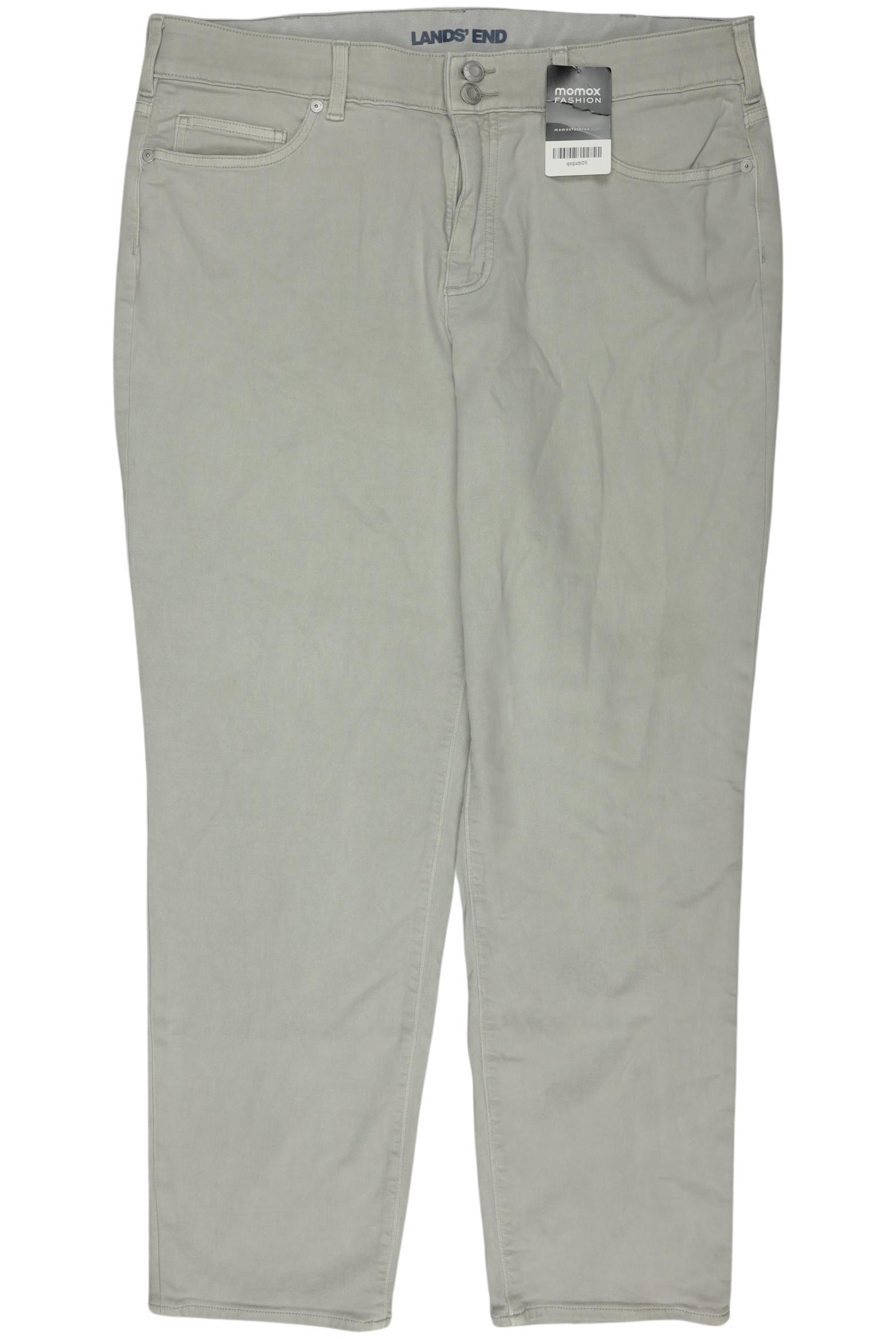 

Lands End Damen Jeans, grau, Gr. 50