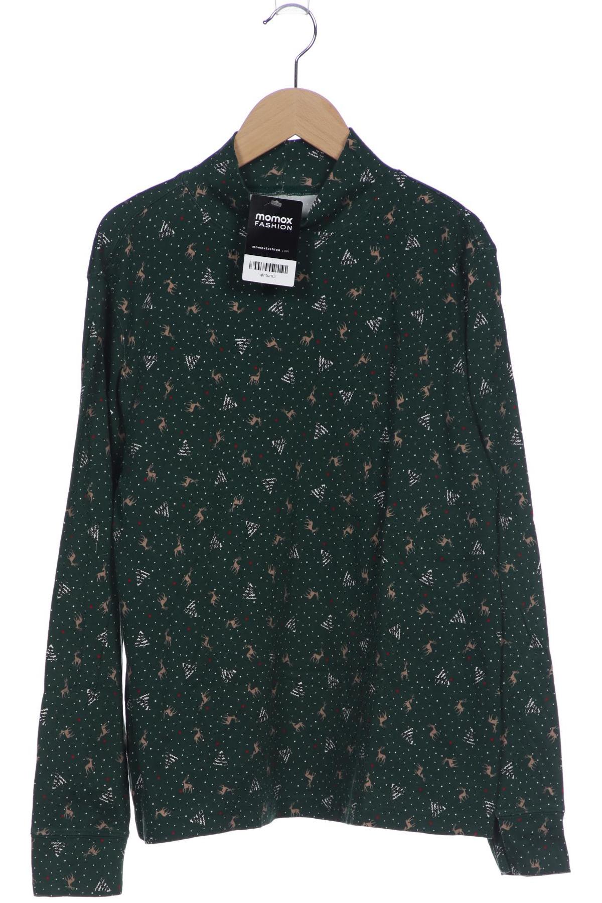 

Lands End Damen Langarmshirt, grün, Gr. 38