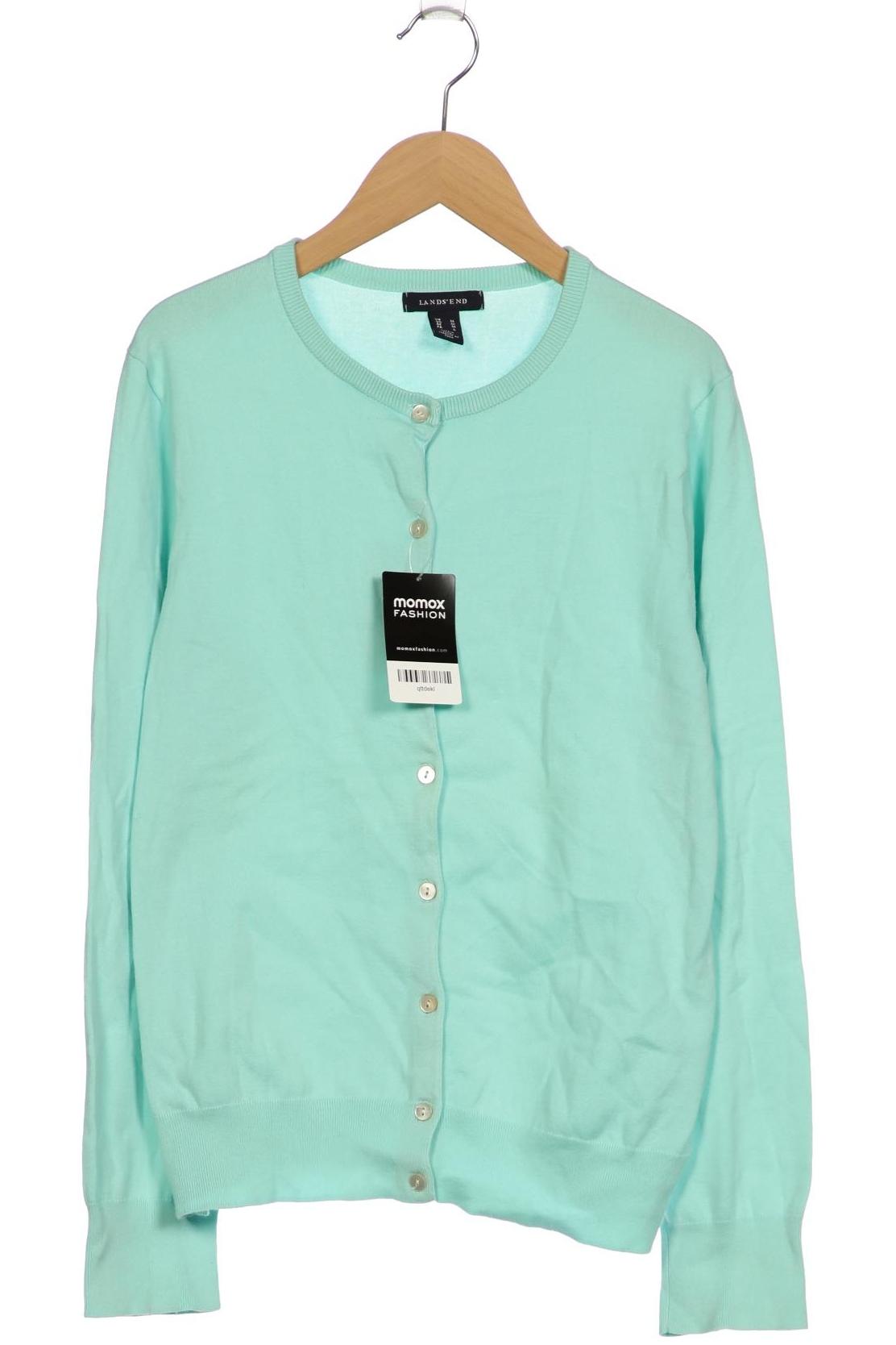 

Lands End Damen Strickjacke, hellblau, Gr. 38