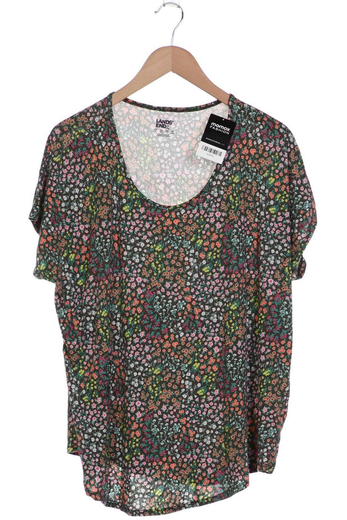 

Lands End Damen T-Shirt, grün, Gr. 50