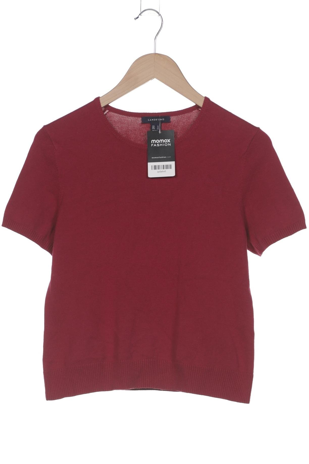 

Lands End Damen T-Shirt, bordeaux, Gr. 36