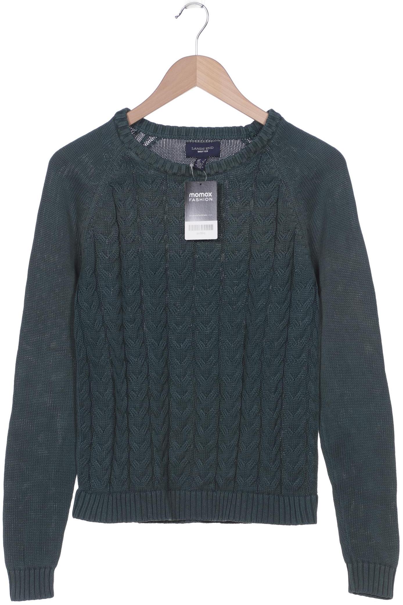 

Lands End Damen Pullover, türkis, Gr. 38