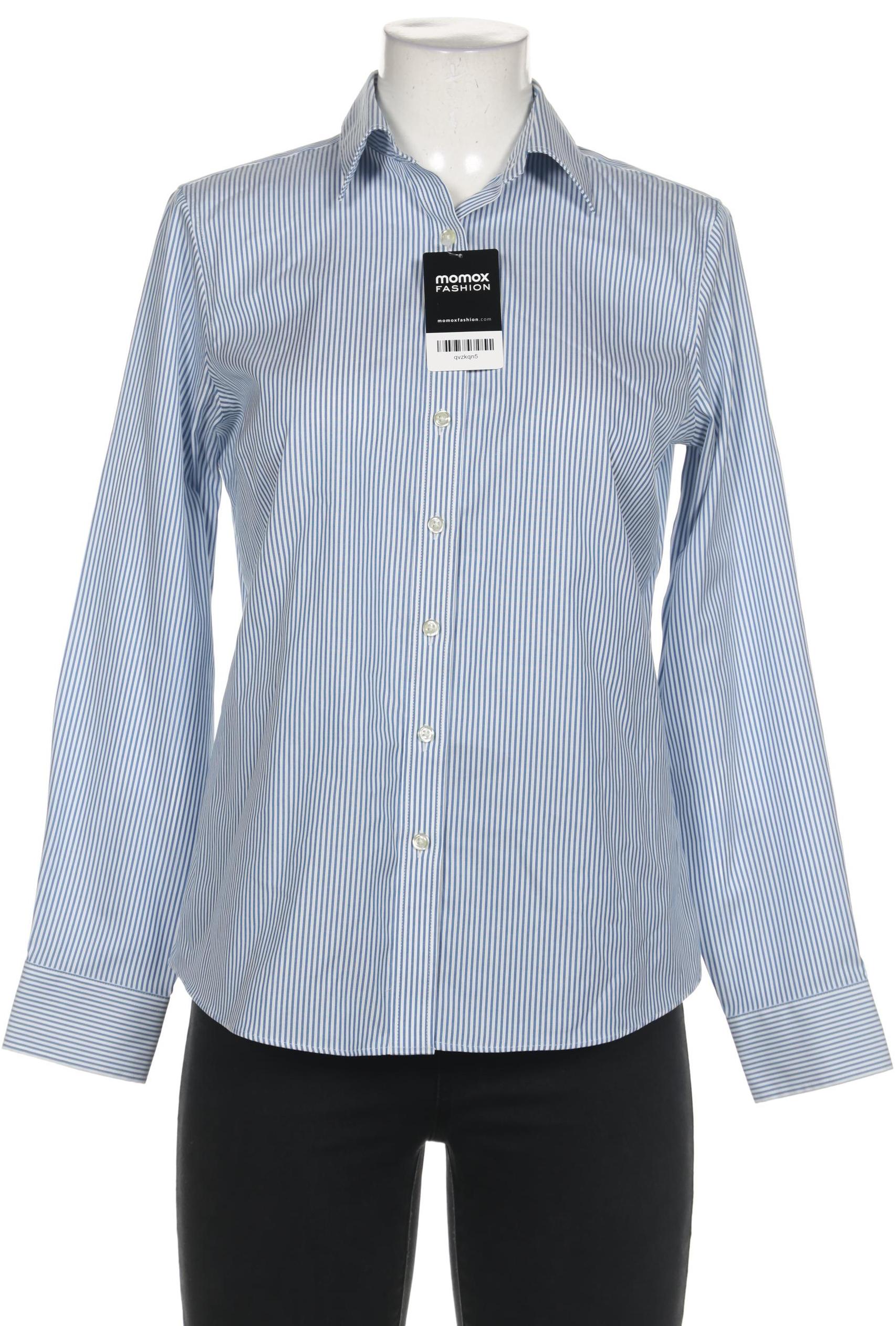 

Lands End Damen Bluse, blau, Gr. 8