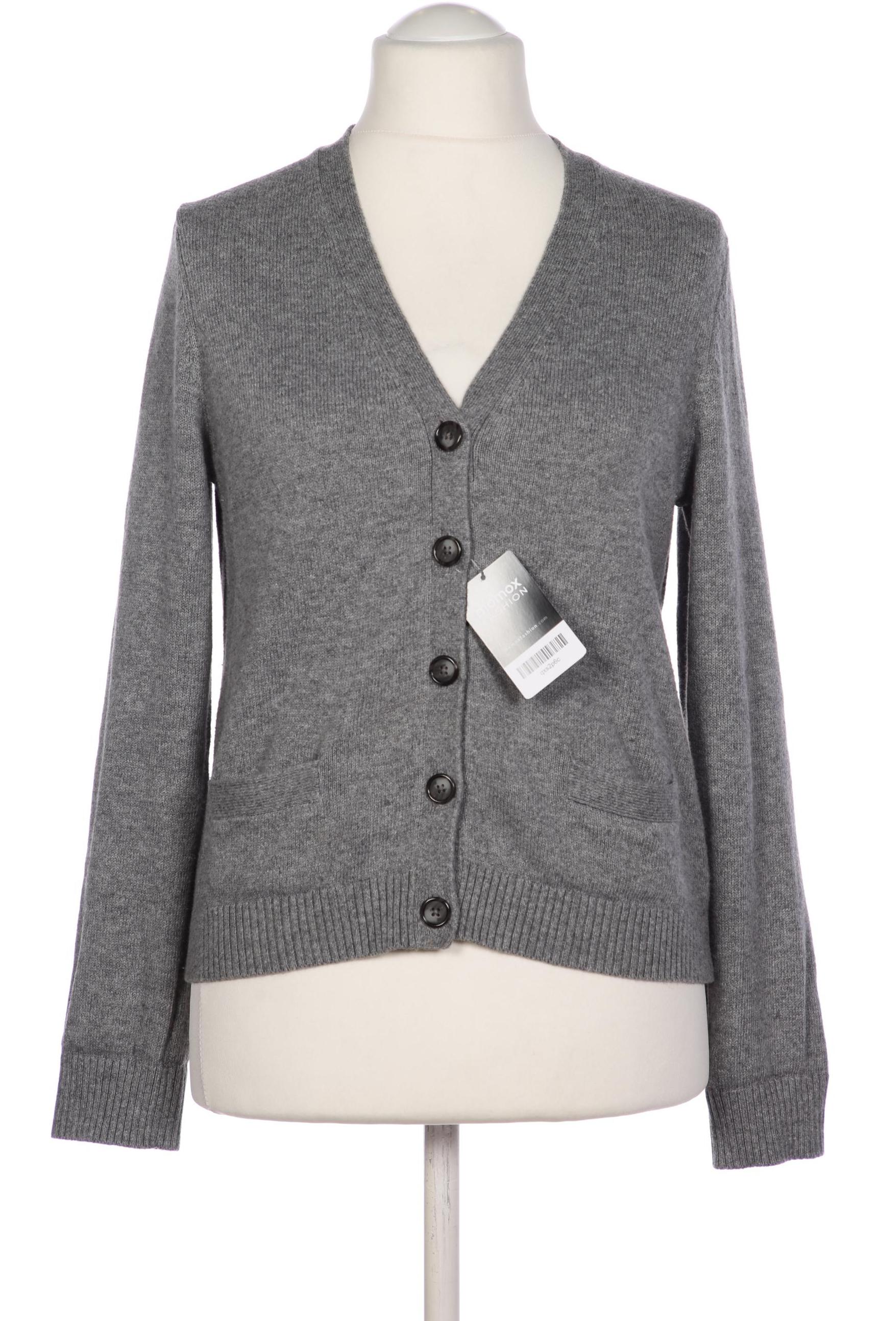 

Lands End Damen Strickjacke, grau, Gr. 38