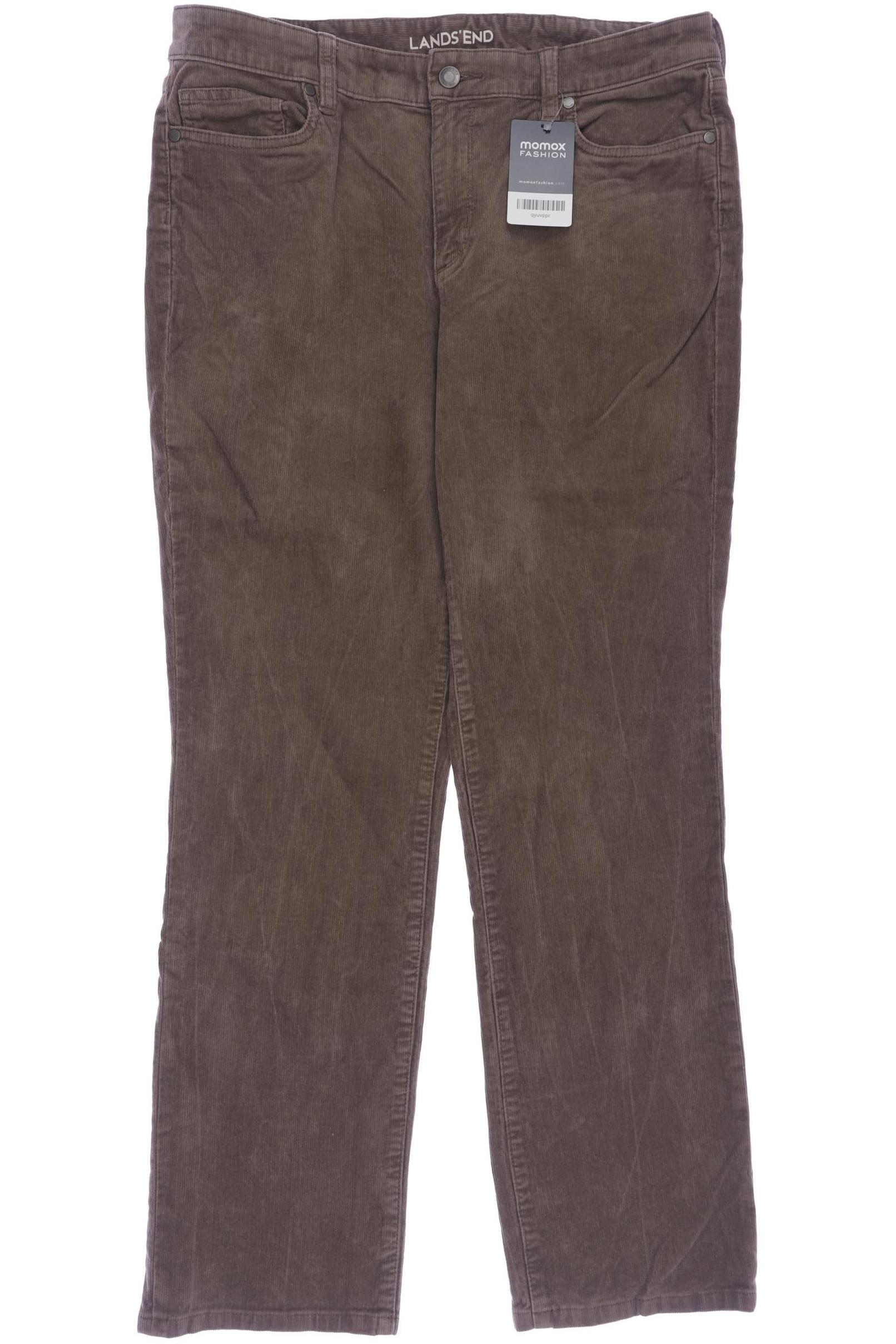 

Lands End Damen Stoffhose, braun, Gr. 42