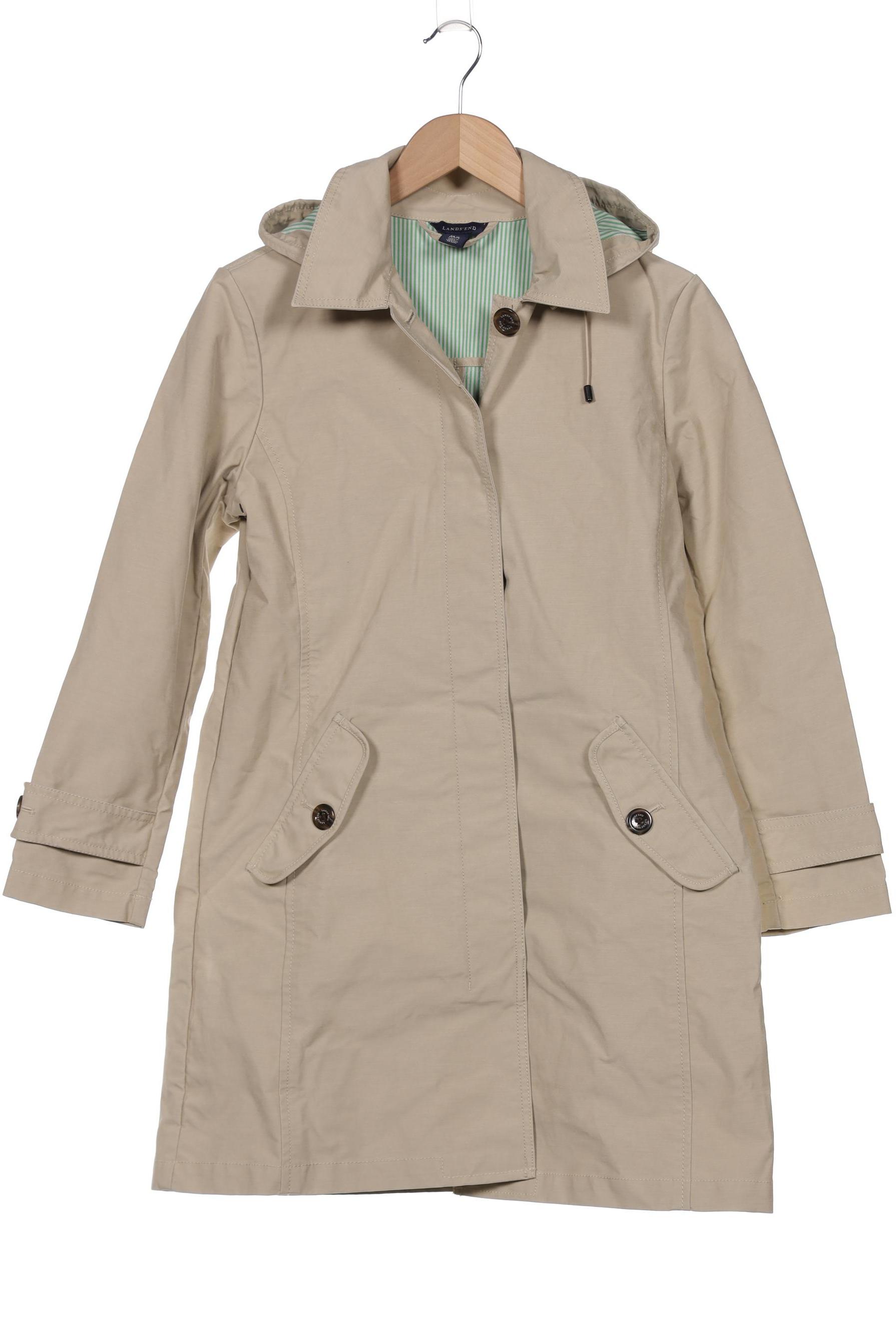 

Lands End Damen Mantel, beige, Gr. 36