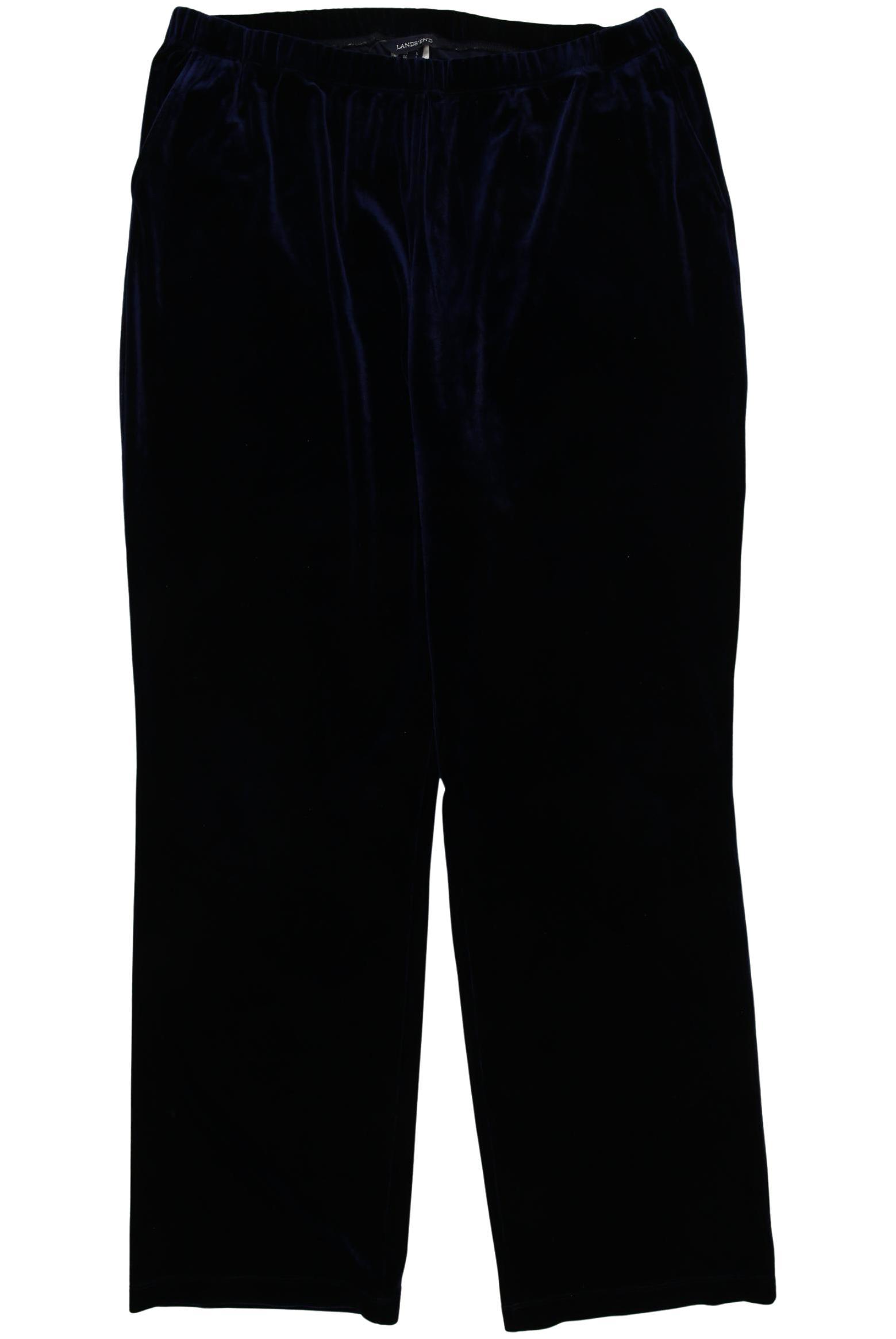 

Lands End Damen Stoffhose, marineblau, Gr. 0