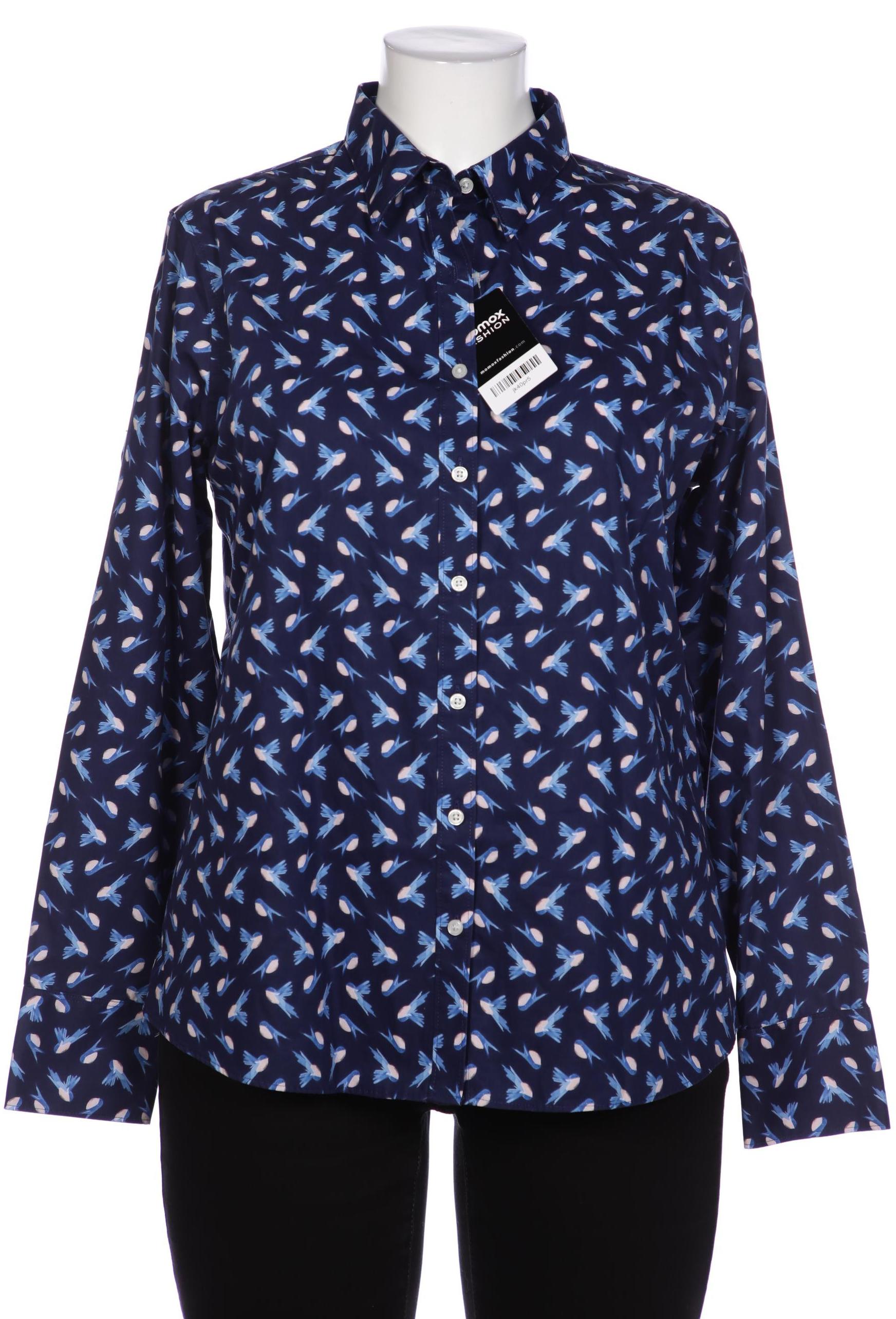 

Lands End Damen Bluse, blau, Gr. 44