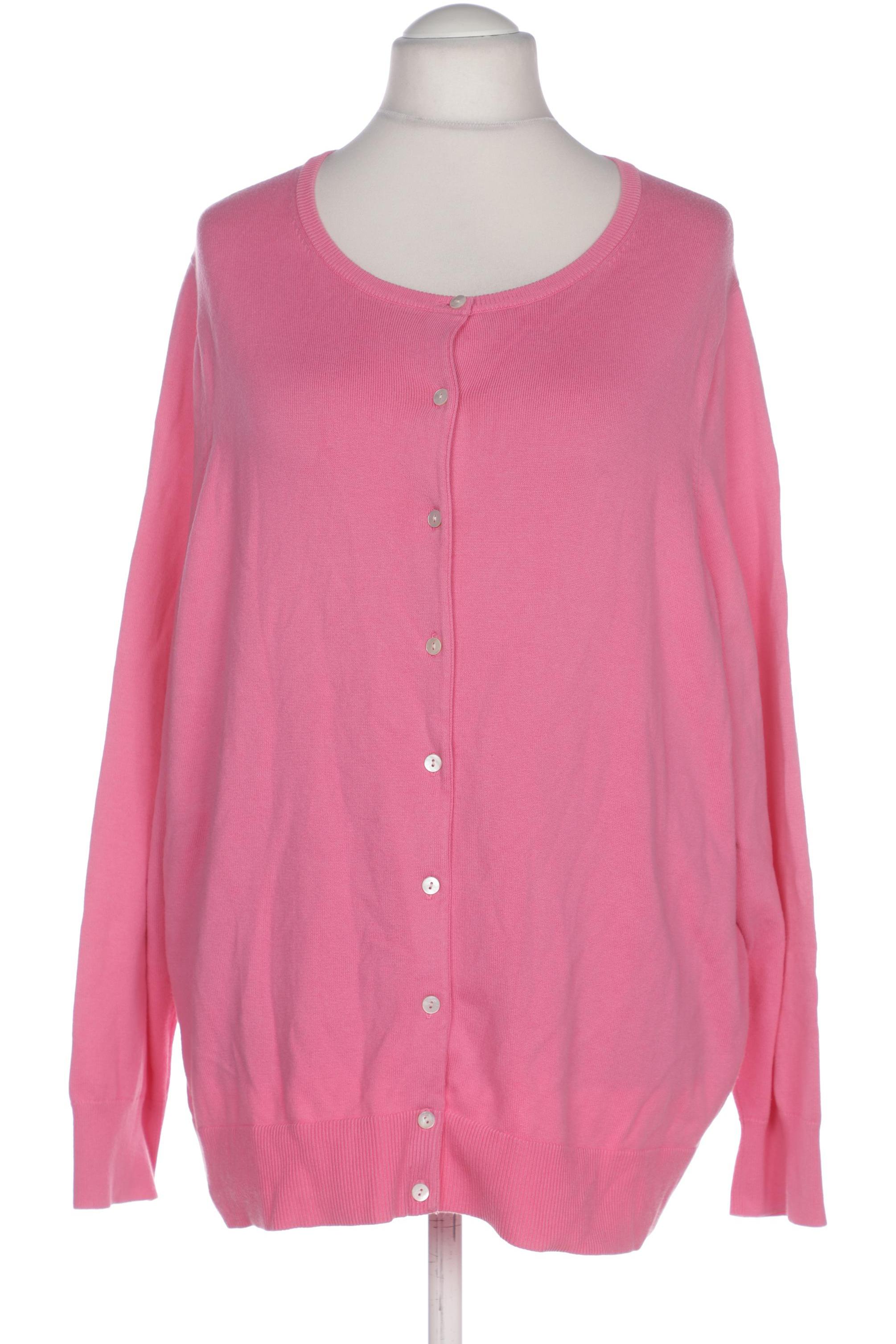 

Lands End Damen Strickjacke, pink, Gr. 56