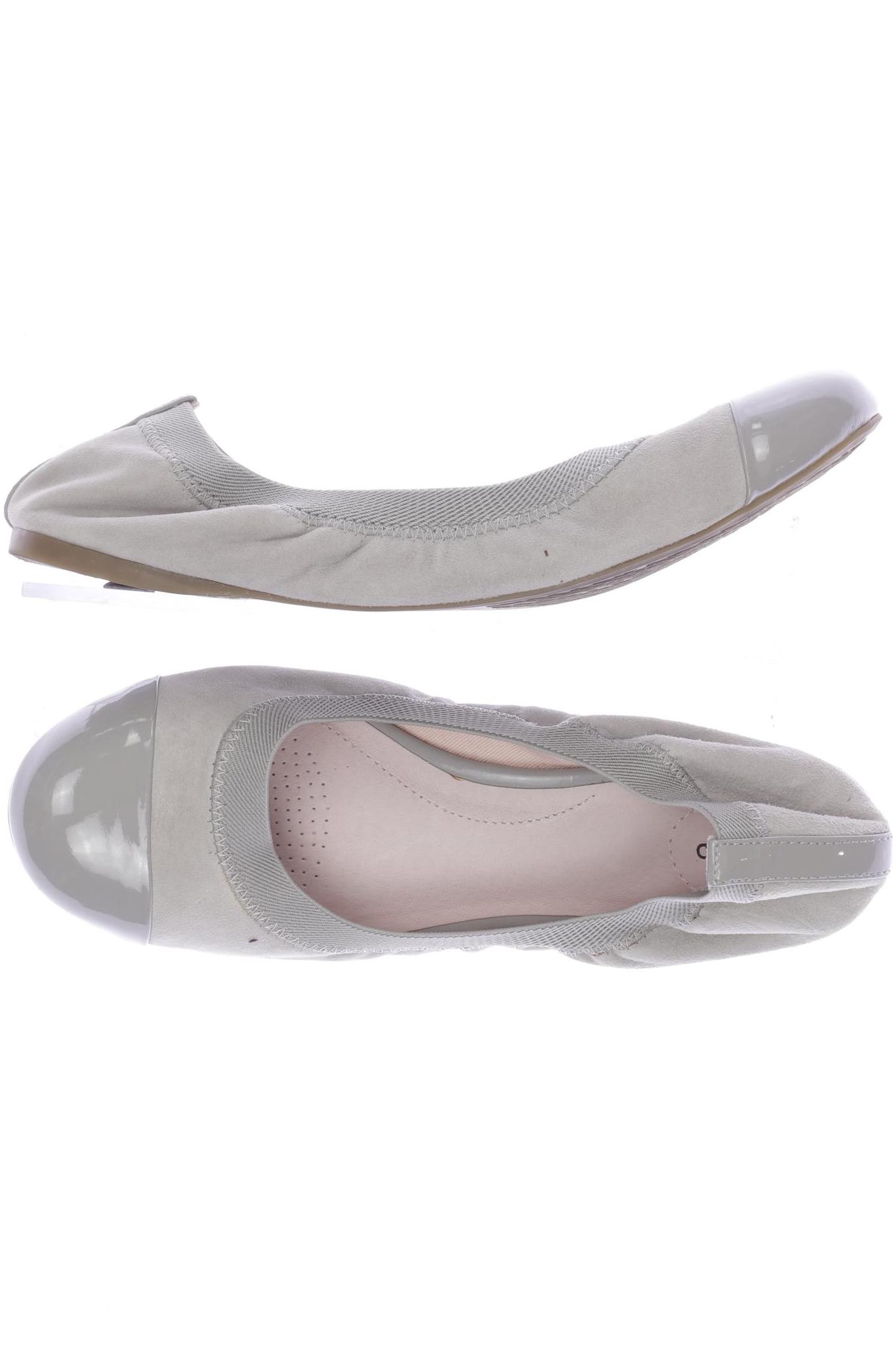 

Lands End Damen Ballerinas, grau, Gr. 38