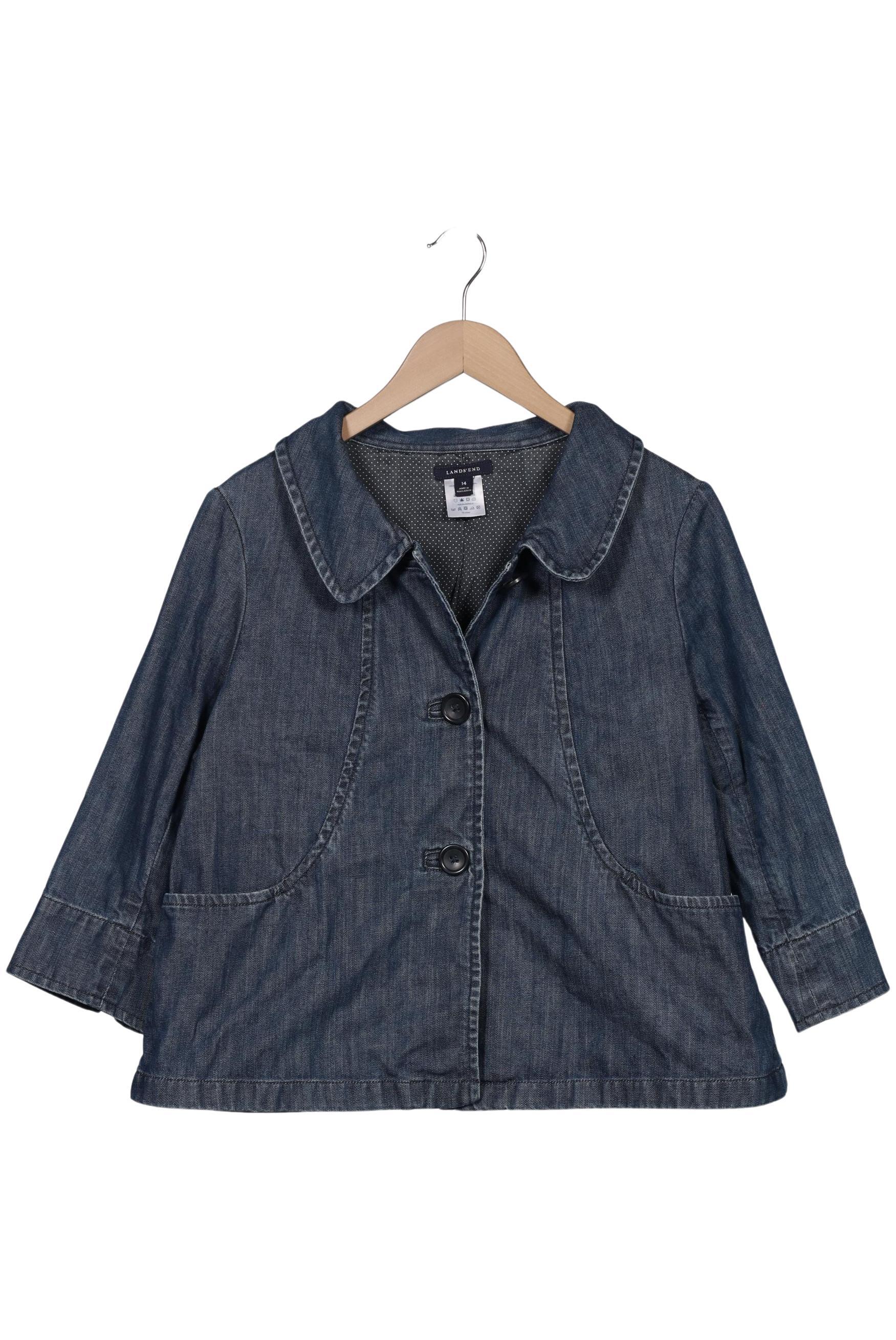 

Lands End Damen Jacke, blau, Gr. 14