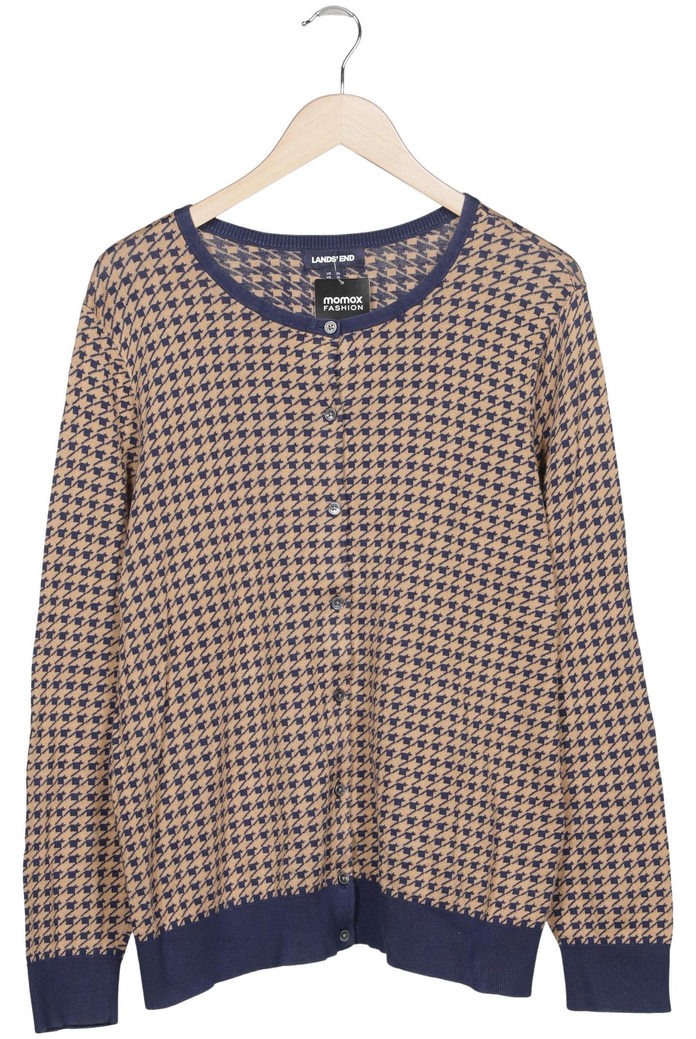 

Lands End Damen Strickjacke, mehrfarbig, Gr. 44