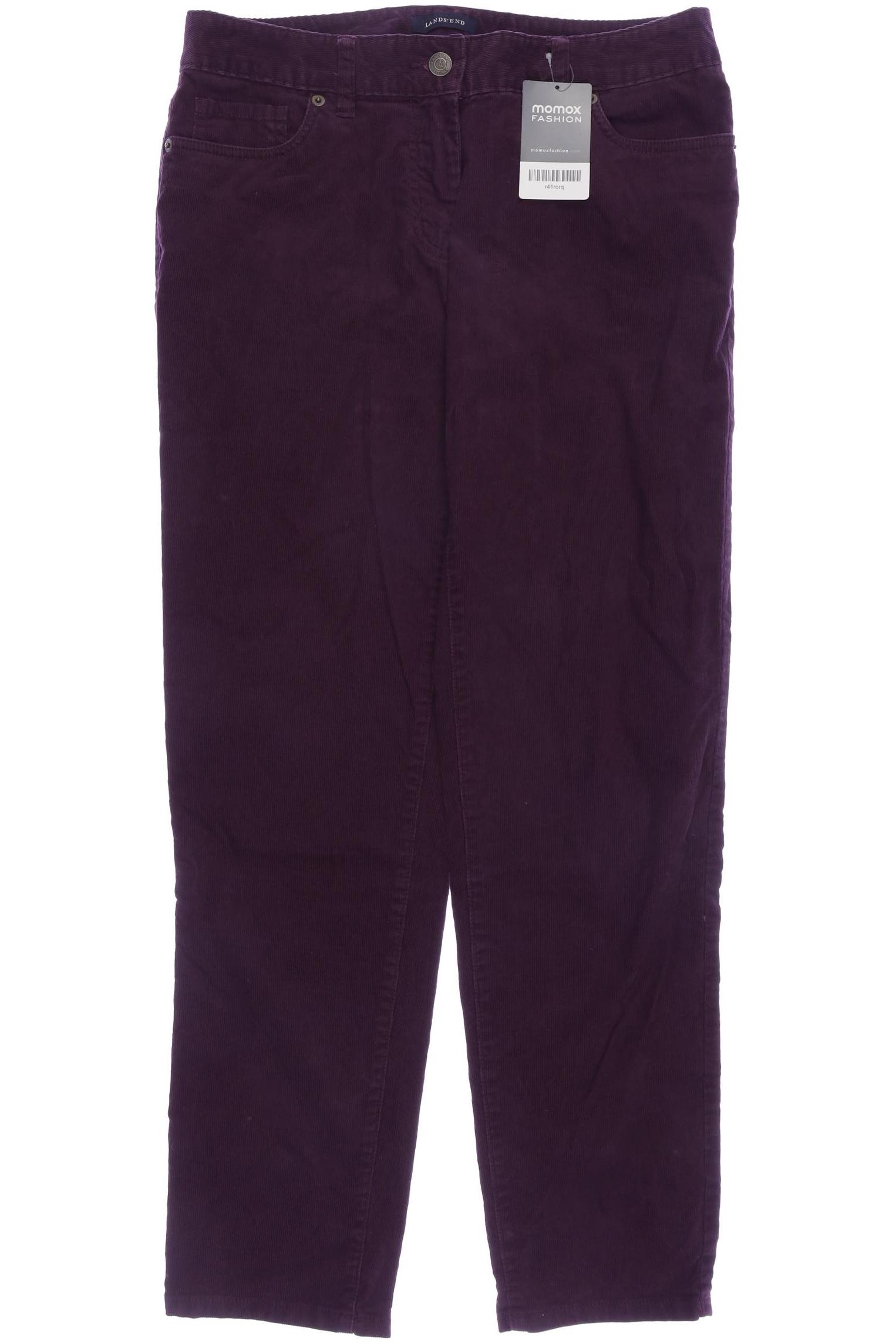 

Lands End Damen Stoffhose, bordeaux, Gr. 4
