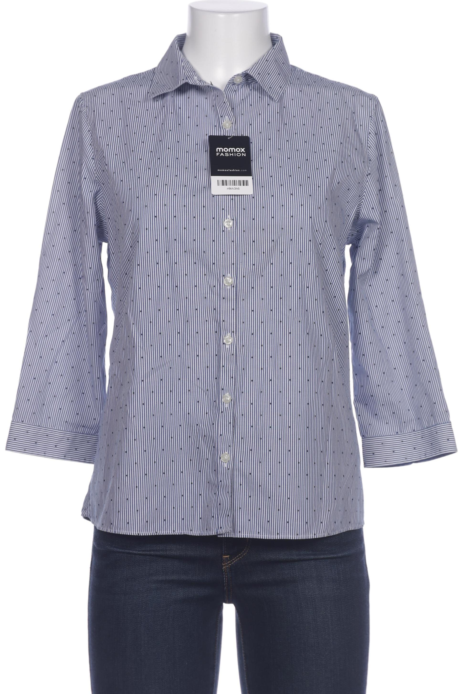 

Lands End Damen Bluse, blau, Gr. 40