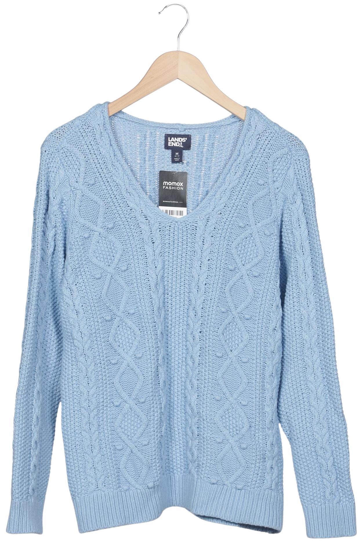 

Lands End Damen Pullover, hellblau, Gr. 38