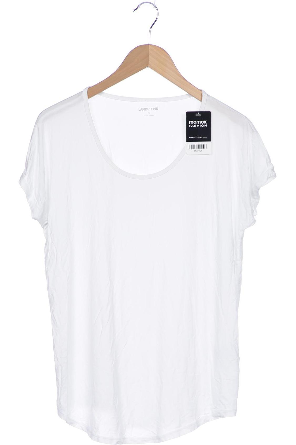 

Lands End Damen T-Shirt, weiß, Gr. 38