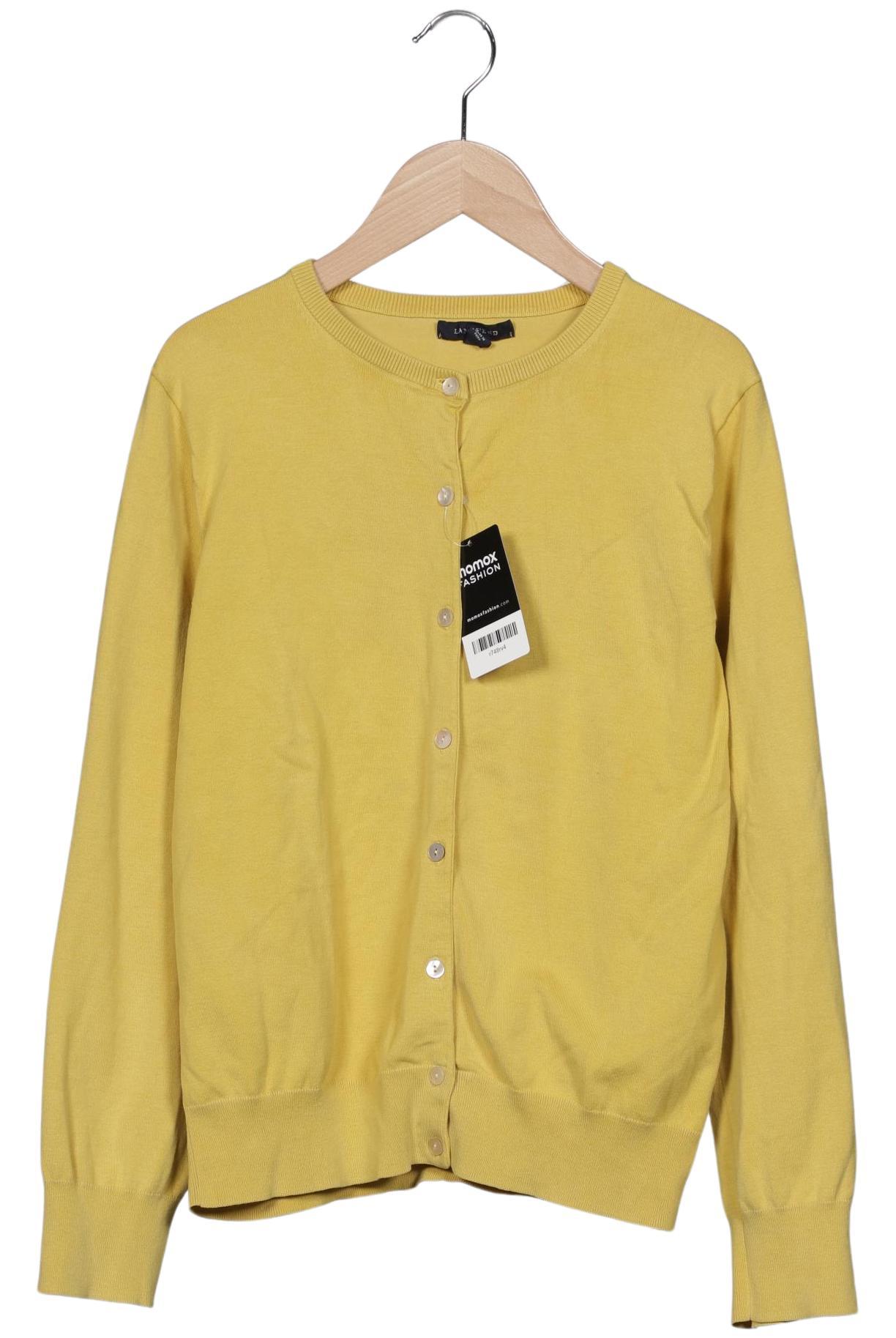 

Lands End Damen Strickjacke, gelb, Gr. 38