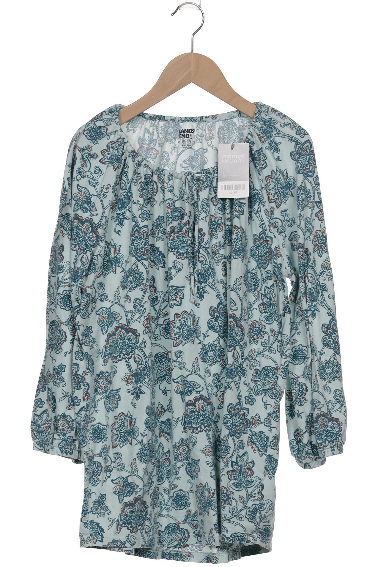 

Lands End Damen Langarmshirt, hellblau, Gr. 42