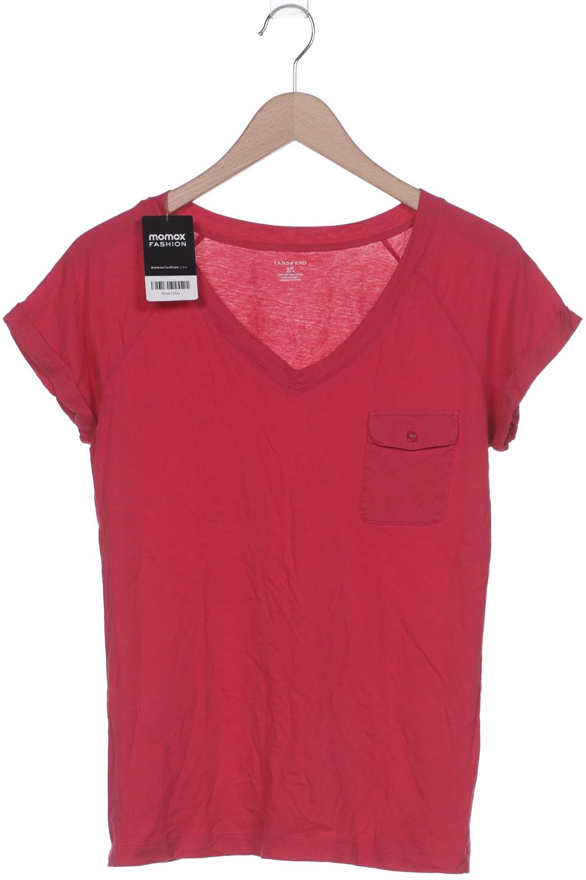 

Lands End Damen T-Shirt, rot, Gr. 36