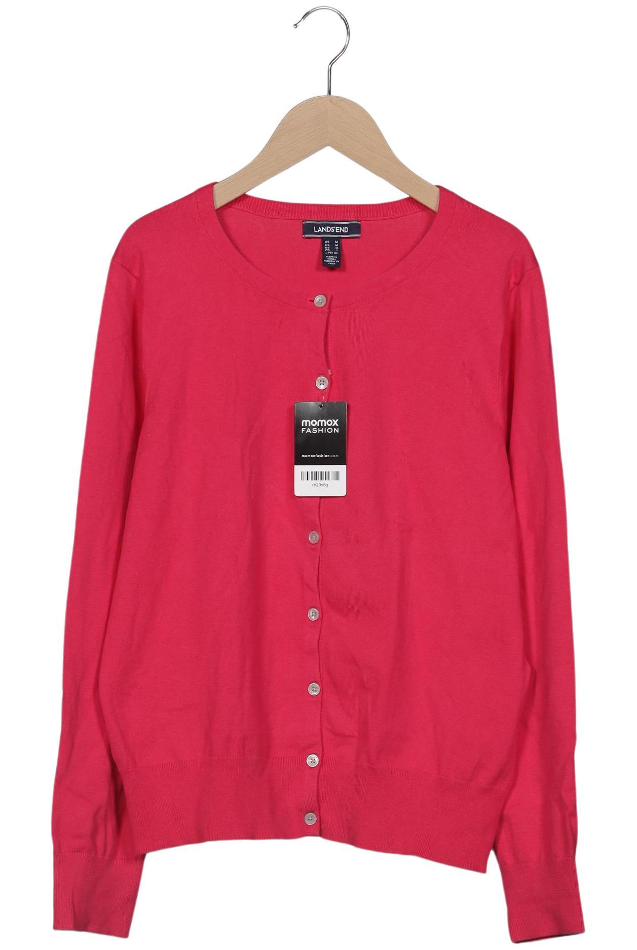 

Lands End Damen Strickjacke, pink, Gr. 38