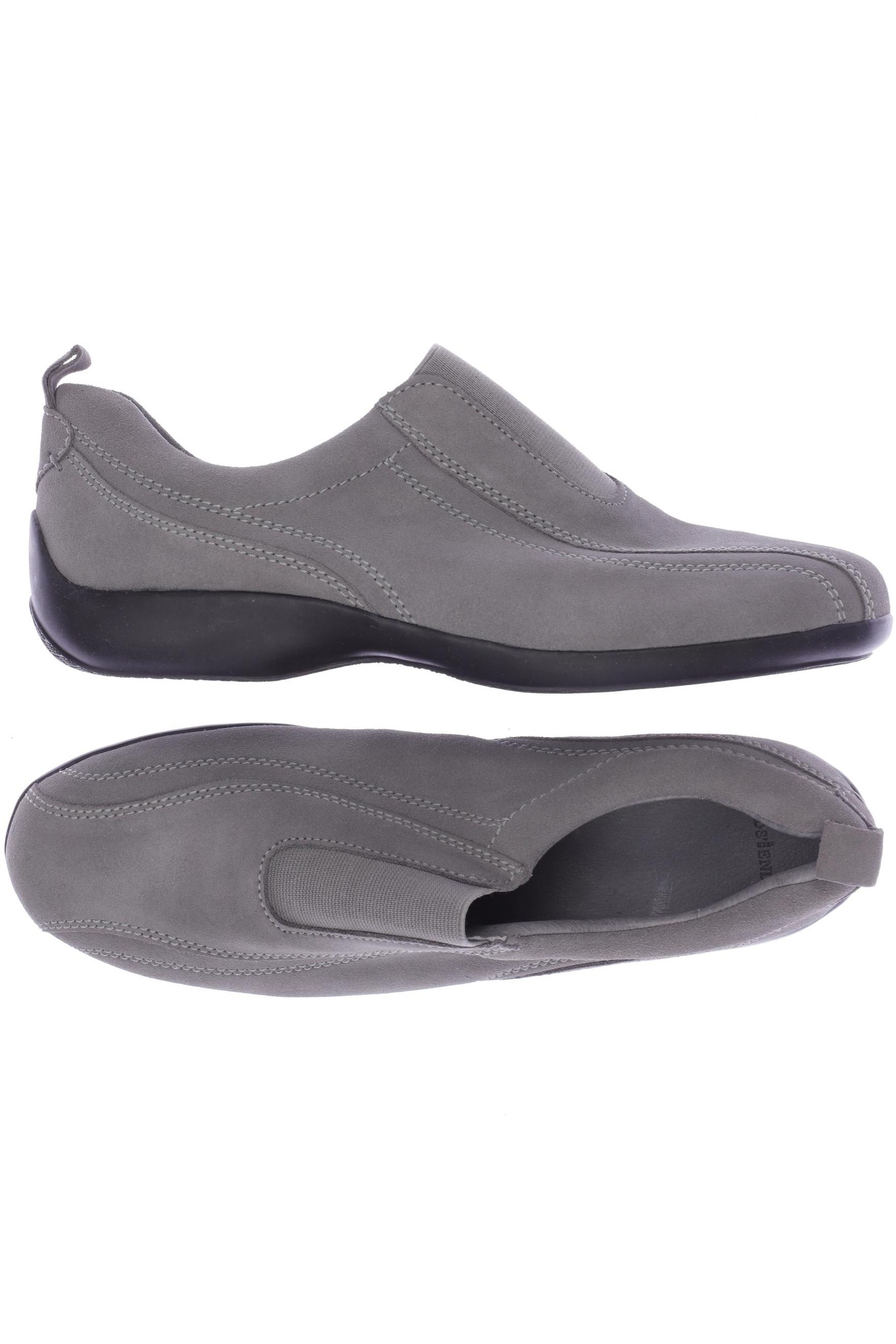 

Lands End Damen Halbschuh, grau, Gr. 8.5