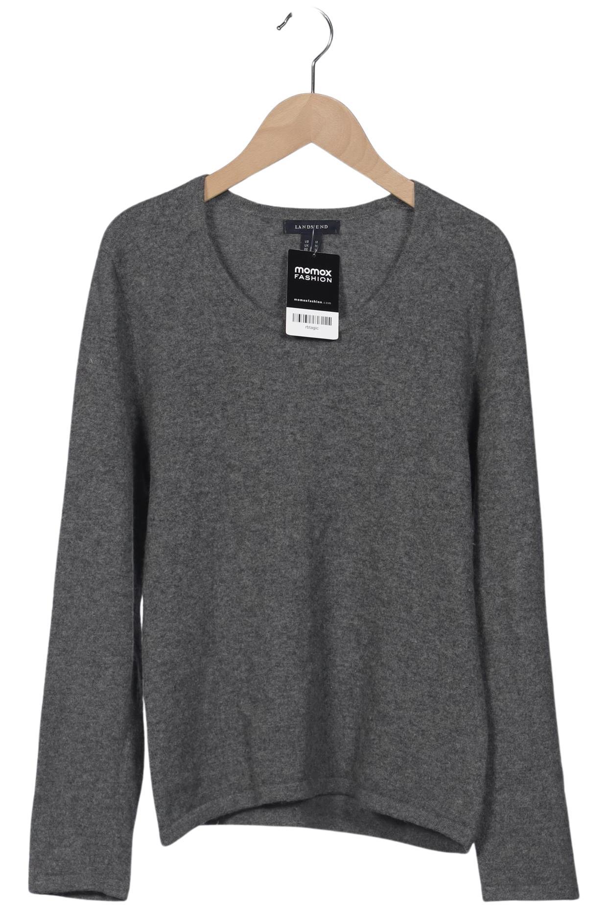 

Lands End Damen Pullover, grau, Gr. 38