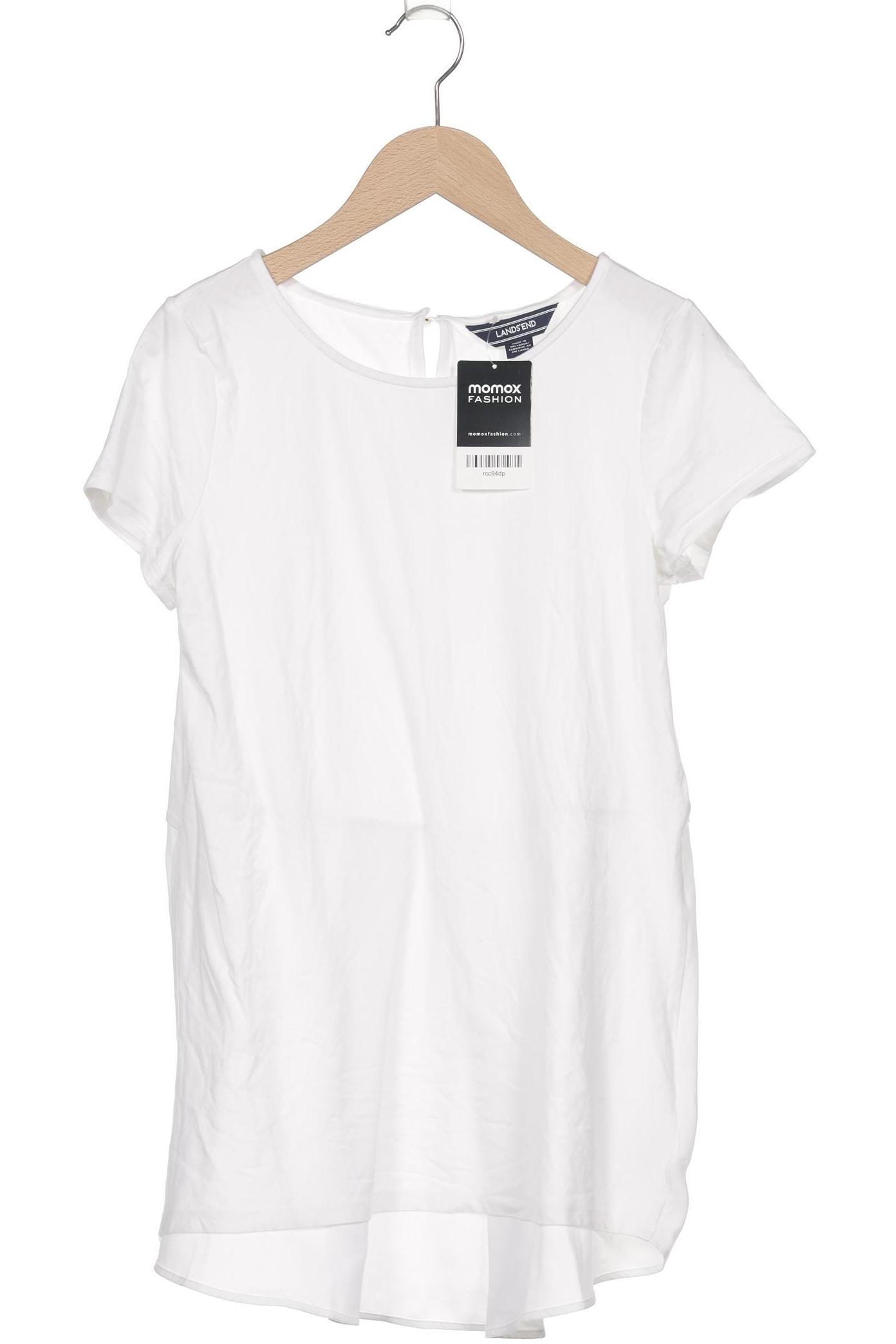 

Lands End Damen T-Shirt, weiß, Gr. 36
