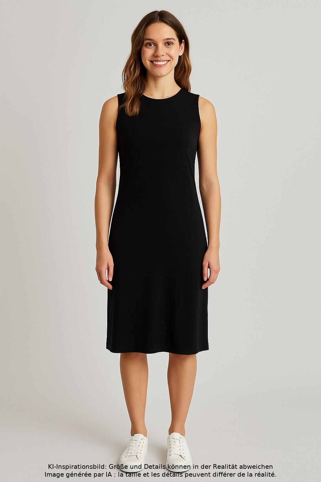 

Lands End Damen Kleid, schwarz, Gr. 36