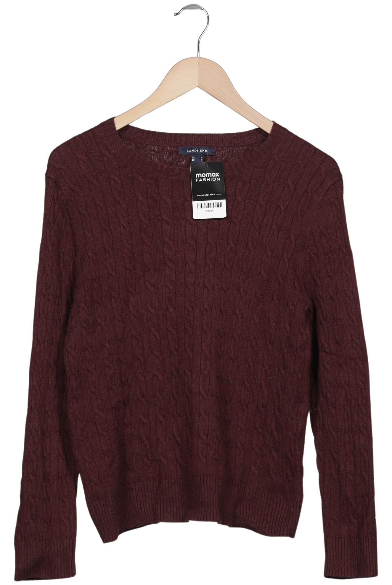 

Lands End Damen Pullover, bordeaux, Gr. 38