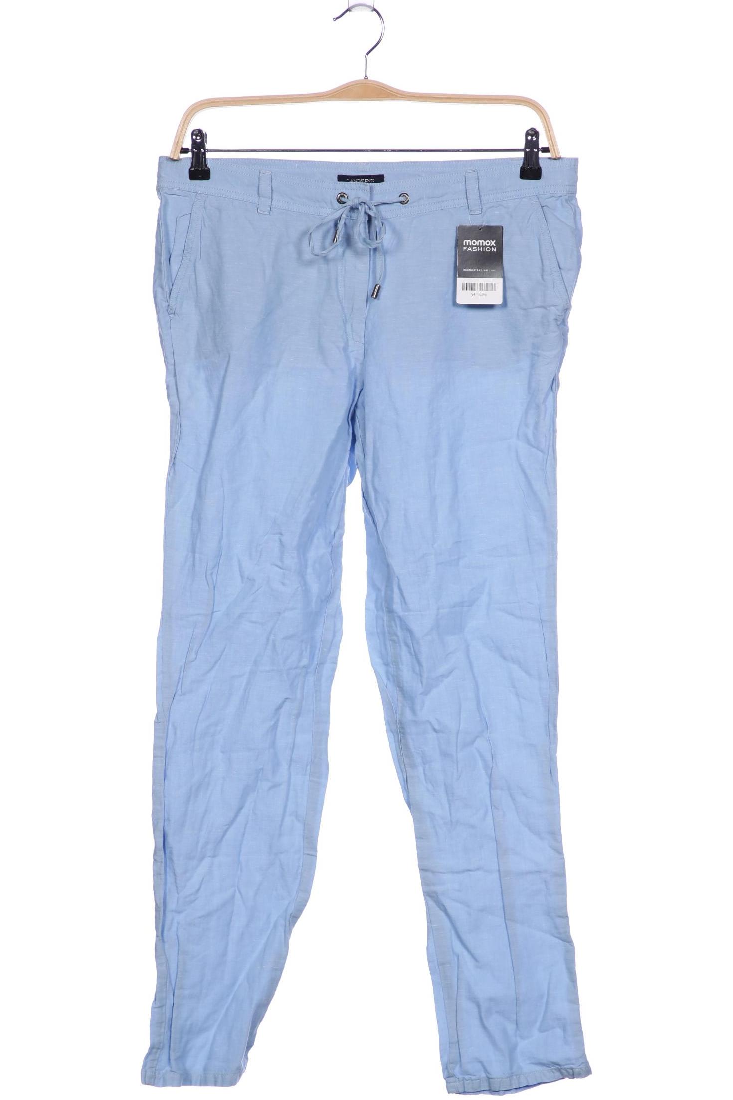 

Lands End Damen Stoffhose, hellblau, Gr. 42