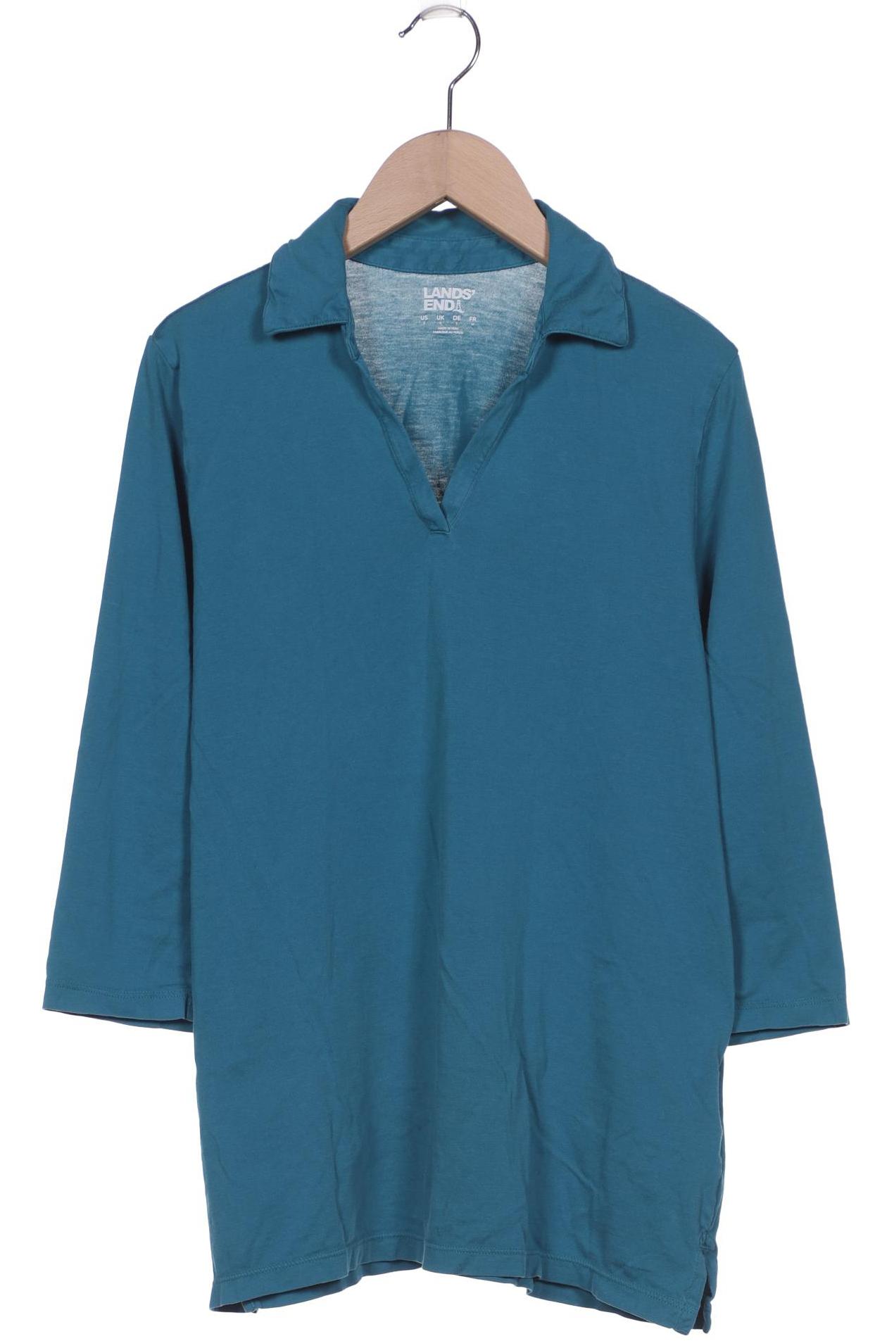 

Lands´End Damen Langarmshirt, blau