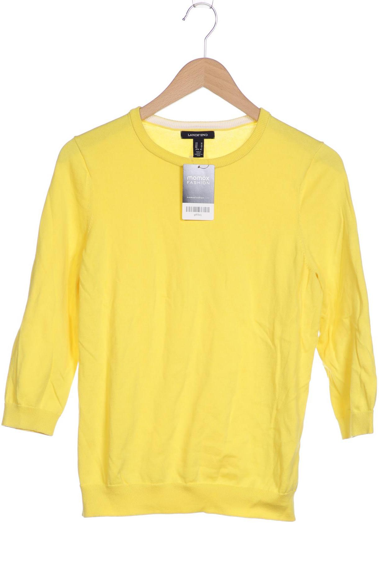 

Lands End Damen Pullover, gelb, Gr. 38