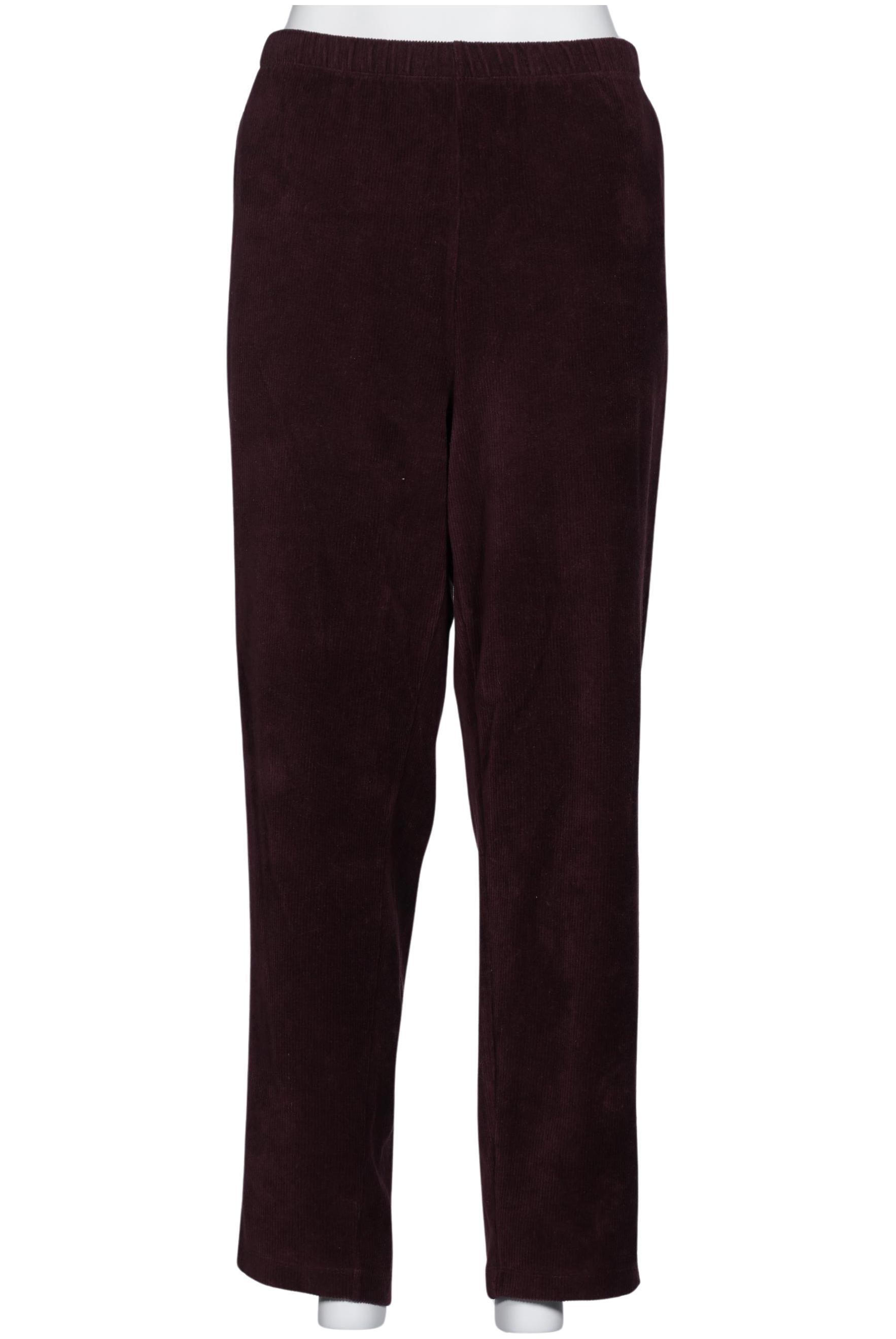 

Lands End Damen Stoffhose, bordeaux, Gr. 0